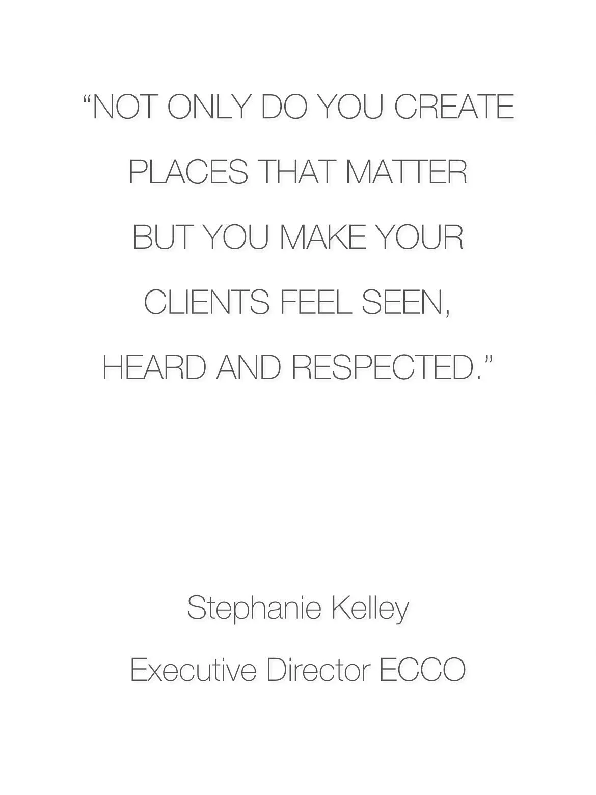 It is still quite humbling when clients trust us to design buildings that serve their needs and vision. It was our great privilege to collaborate with the East Cooper Community Outreach&rsquo;s leadership, staff and volunteers on their building renov