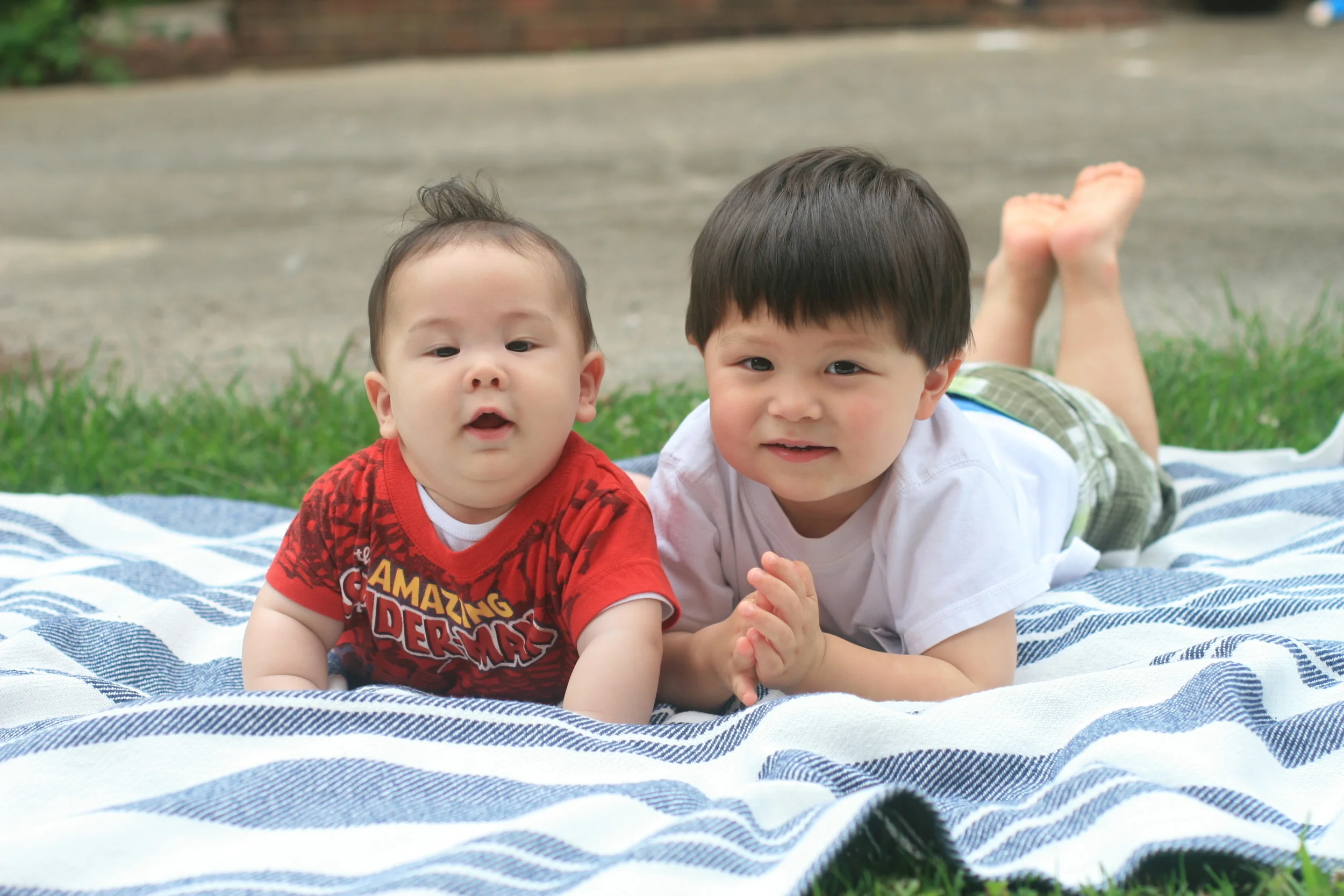 My boys in 2012.