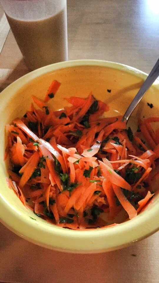 One of my dinners from the recipe book that came with the 3-Day refresh kit. Actually tasted pretty good and was filling! 