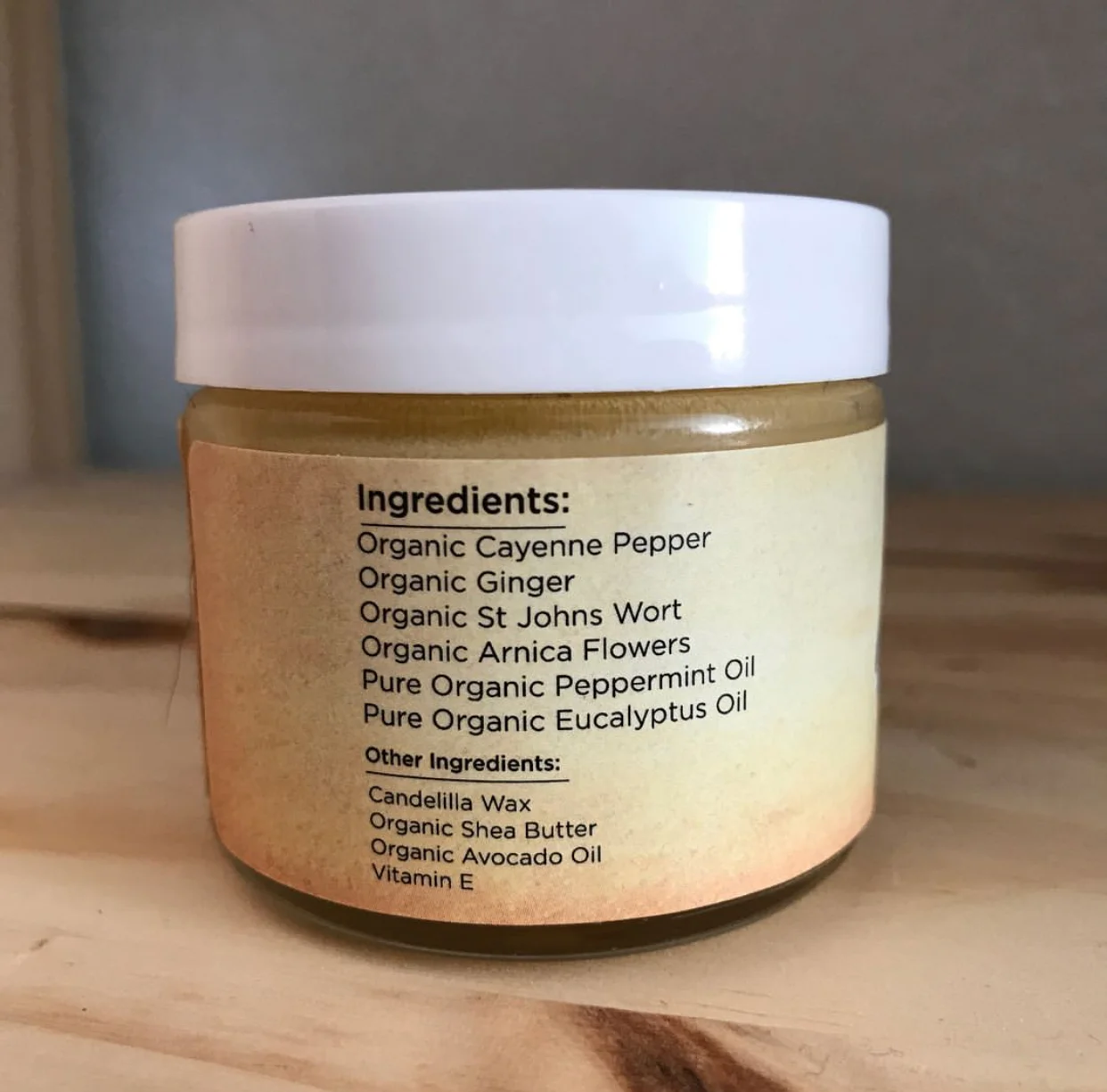 Look at this amazing list of ingredients! It smells soooo good!