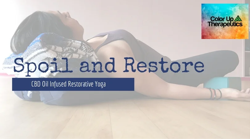 This is the time of year where schedules are hectic, and holidays are busy. Spoiling yourself is 100% necessary especially when you are busy. This hour long amazing restorative class with Christina will have assists infused with CBD oil by Color Up Therapeutics! December 16th, 5:00-6:00 Tickets are only $25 and will go fast so sign up early and treat yourself! Get your tickets here.