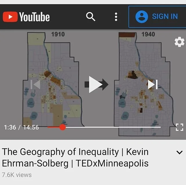 Clear and informative description of how white populations restricted non-white populations, uprooted and disinvested in our BIPOC neighbors. Shared by a work colleague, link in bio. 
#blm #educateyourself #timetolearn #minnesota