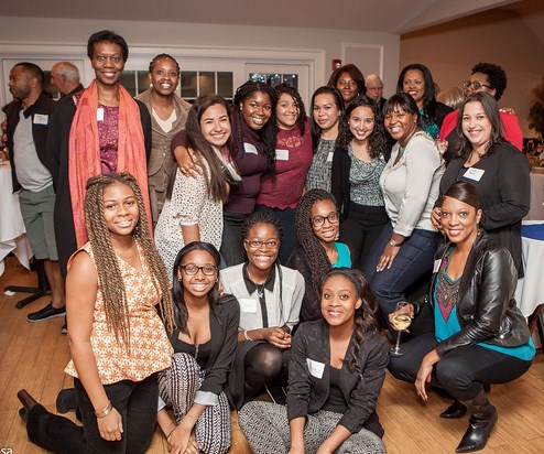 Guilford ABC Alumnae and Current Scholars at Fall 2014 Reunion