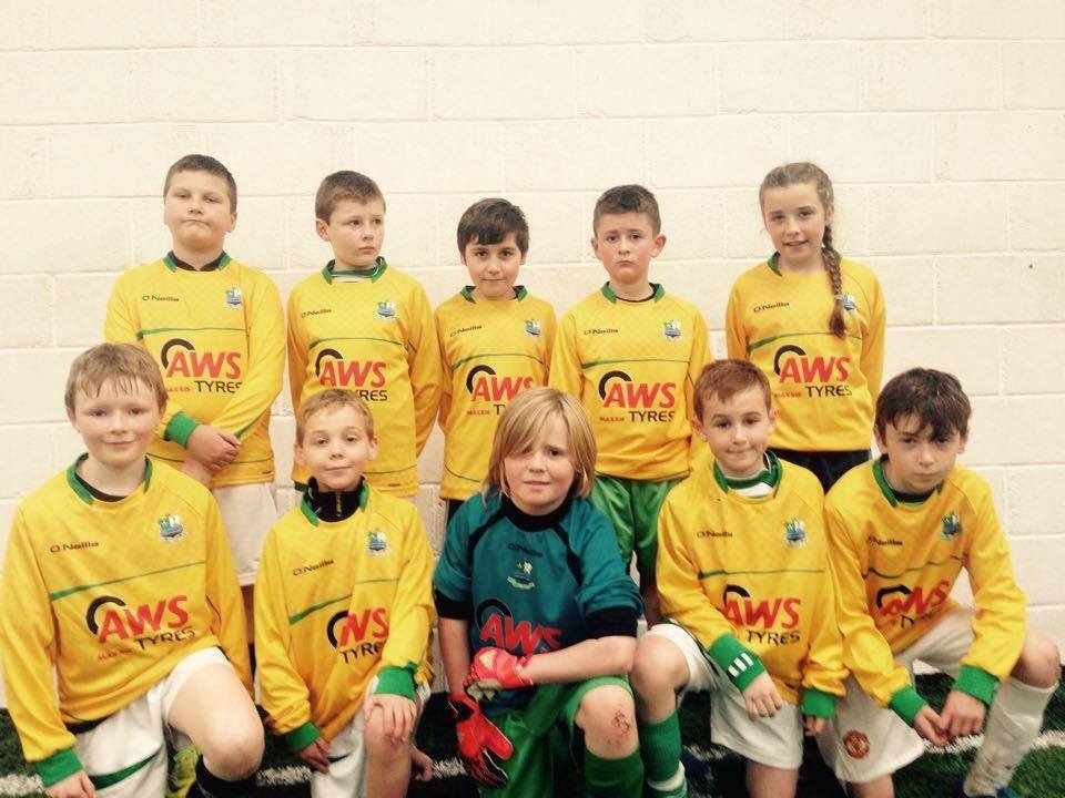 AWS Tyres sponsored under 12 moville team
