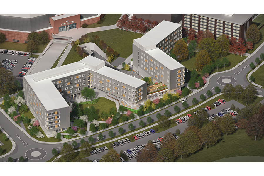 University Of Arkansas Landscape Architecture University of Arkansas Adohi Hall — OLIN