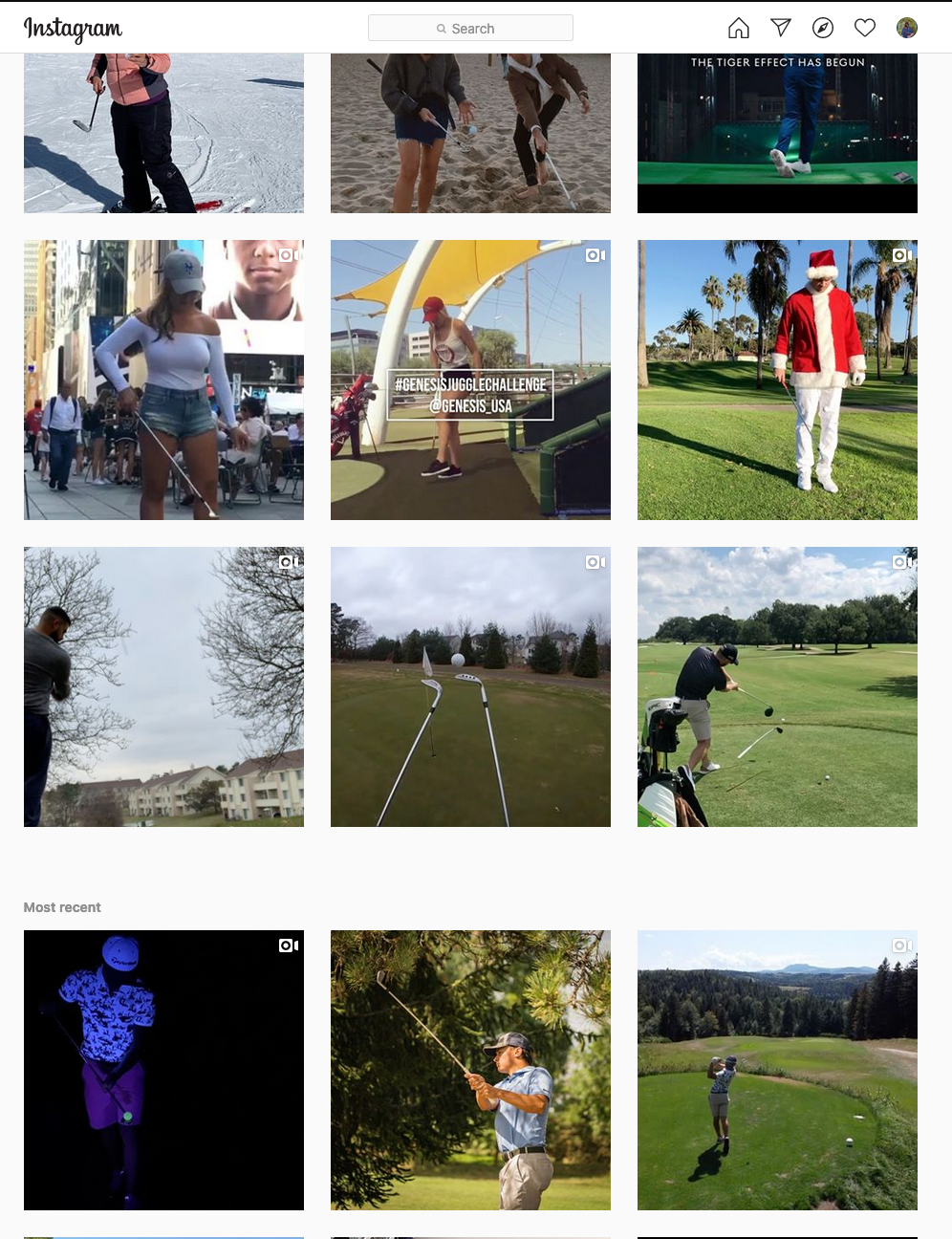 The Genesis Juggle Challenge - the social component to the Genesis Invitational