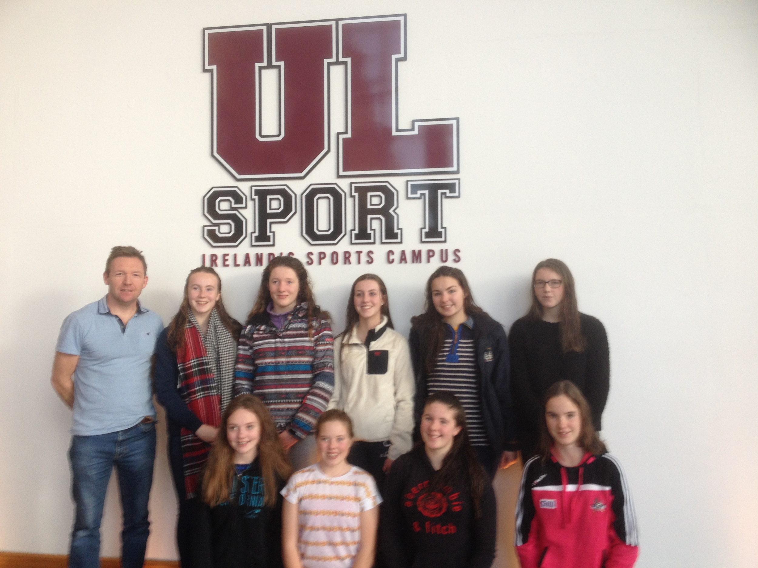 School Swim Team at Munster School Swimming Championships