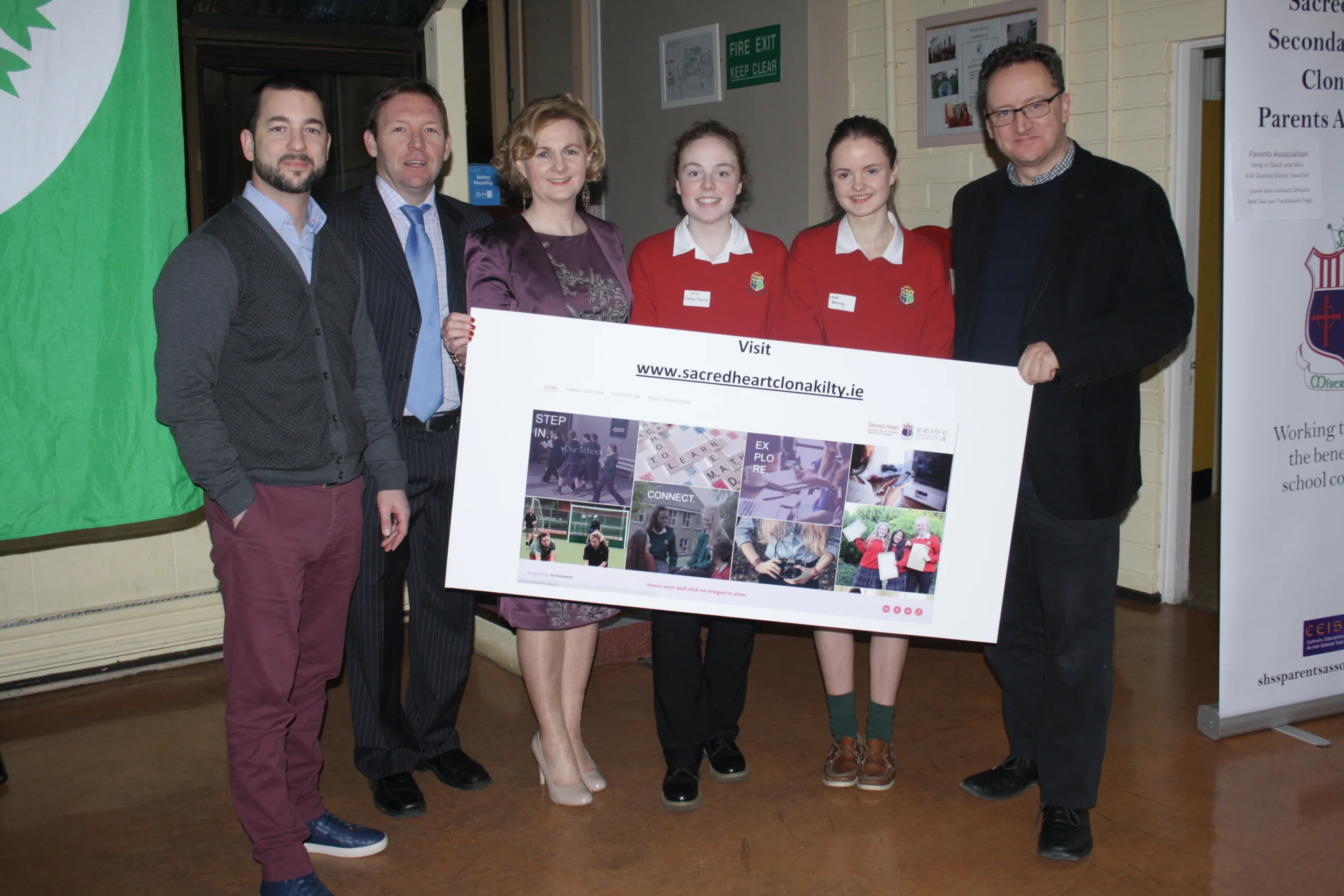 Sacred Heart’s new website  By Ellen Campbell