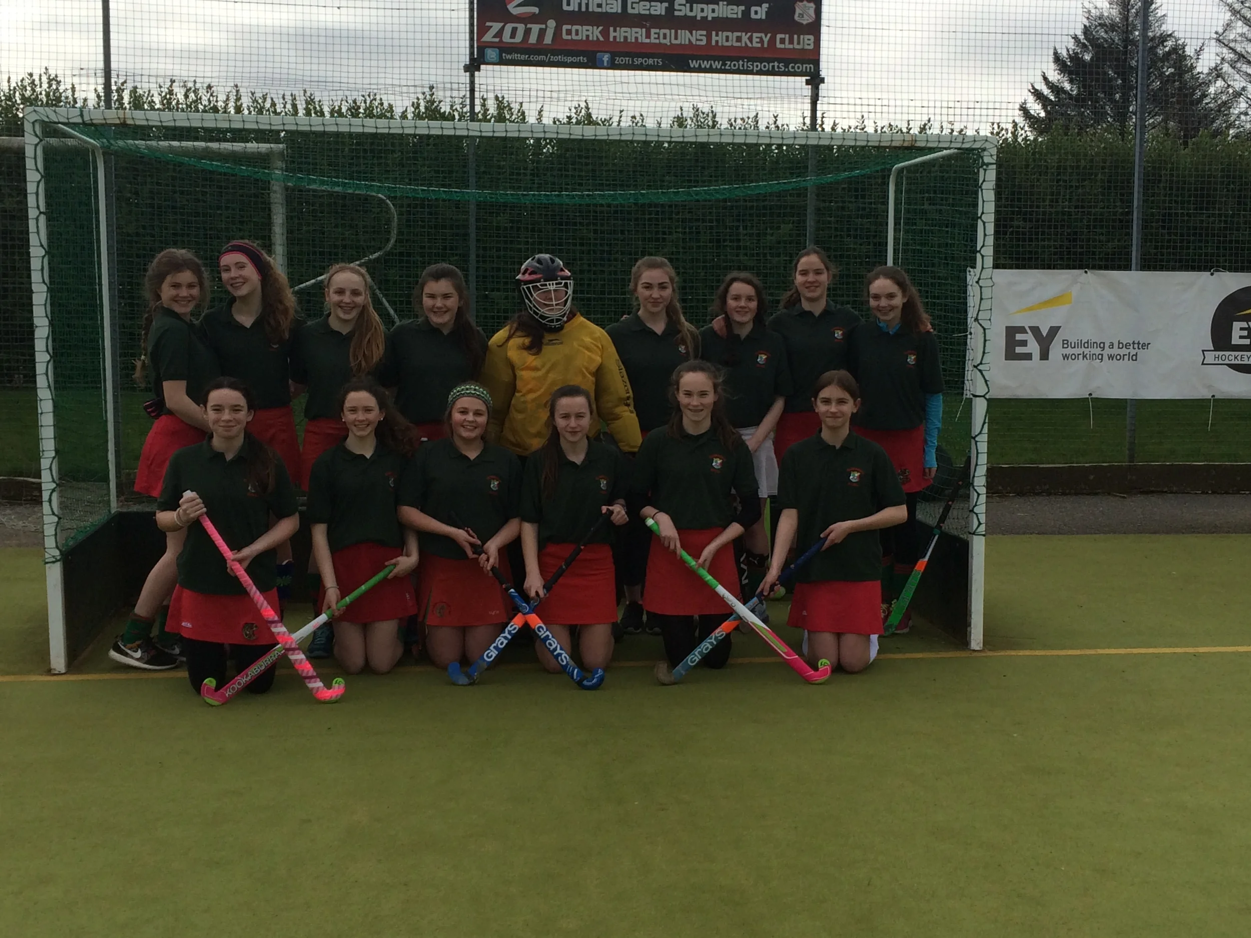 School Minor Hockey Team win League Title.