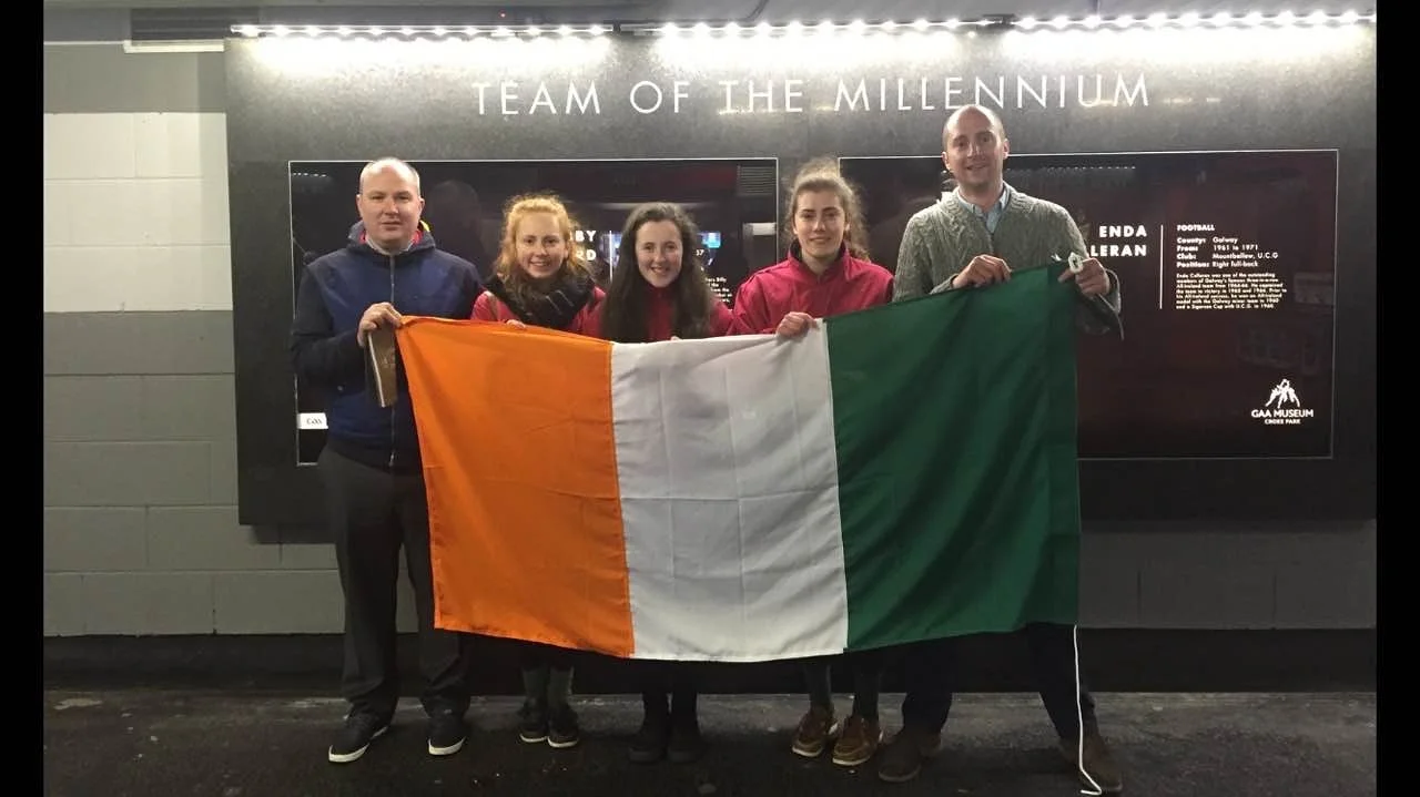 	National Flag presentation ceremony at Croke Park March 7th 