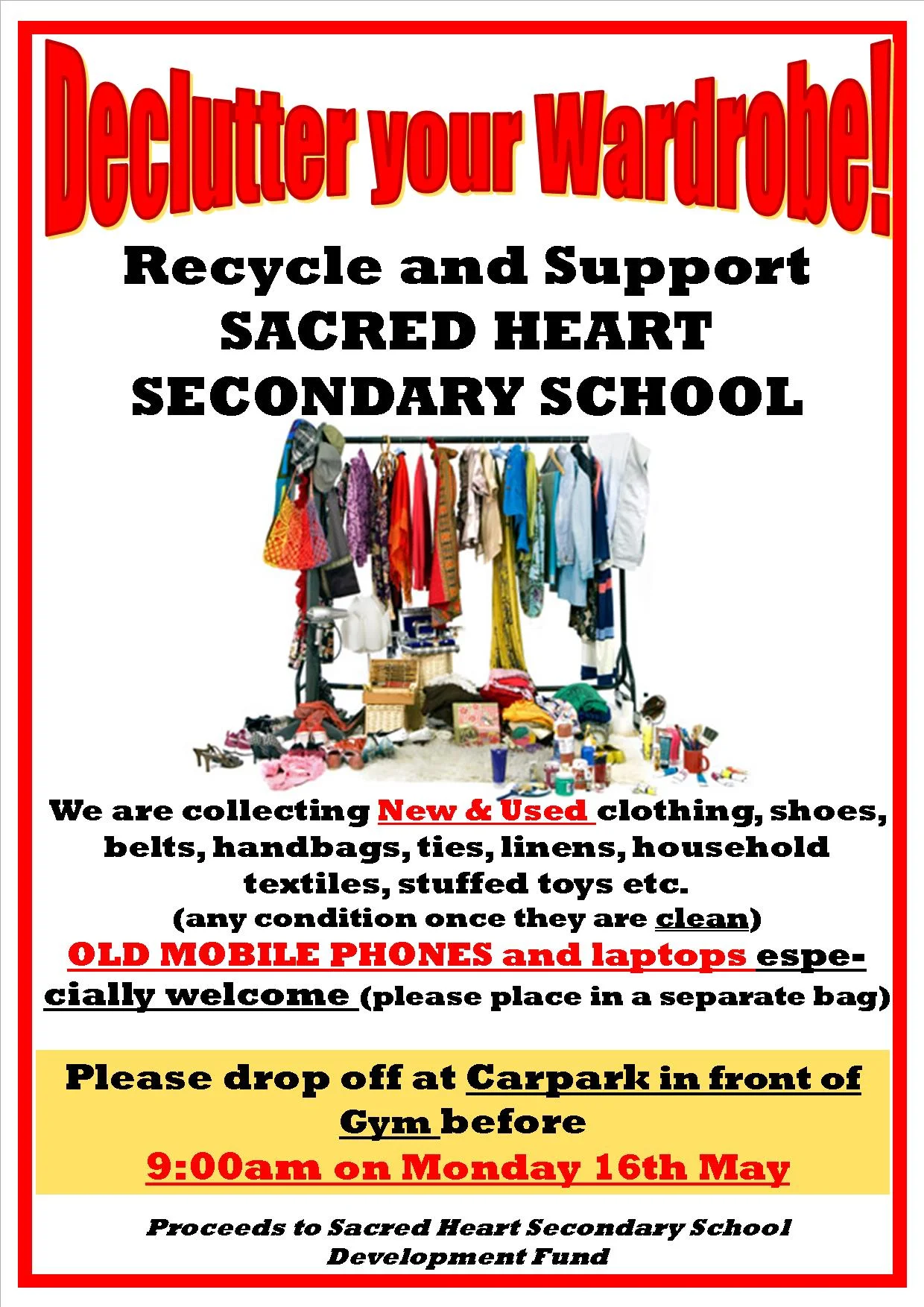 Recycle and Support  SHSS Parent Association 
