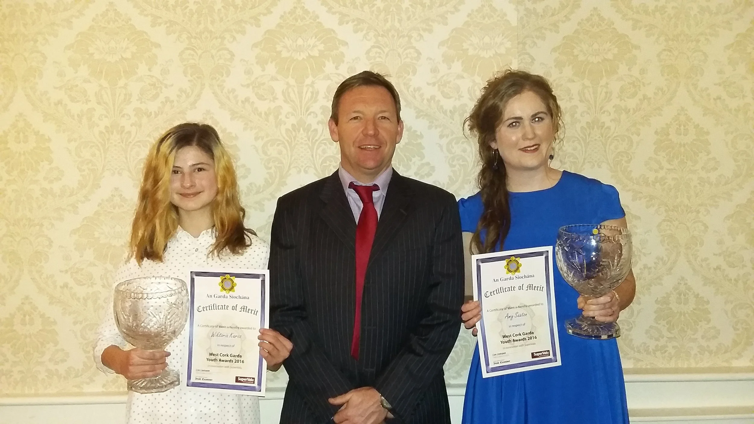 Sacred Heart Students take the plaudits at the West Cork Garda Awards