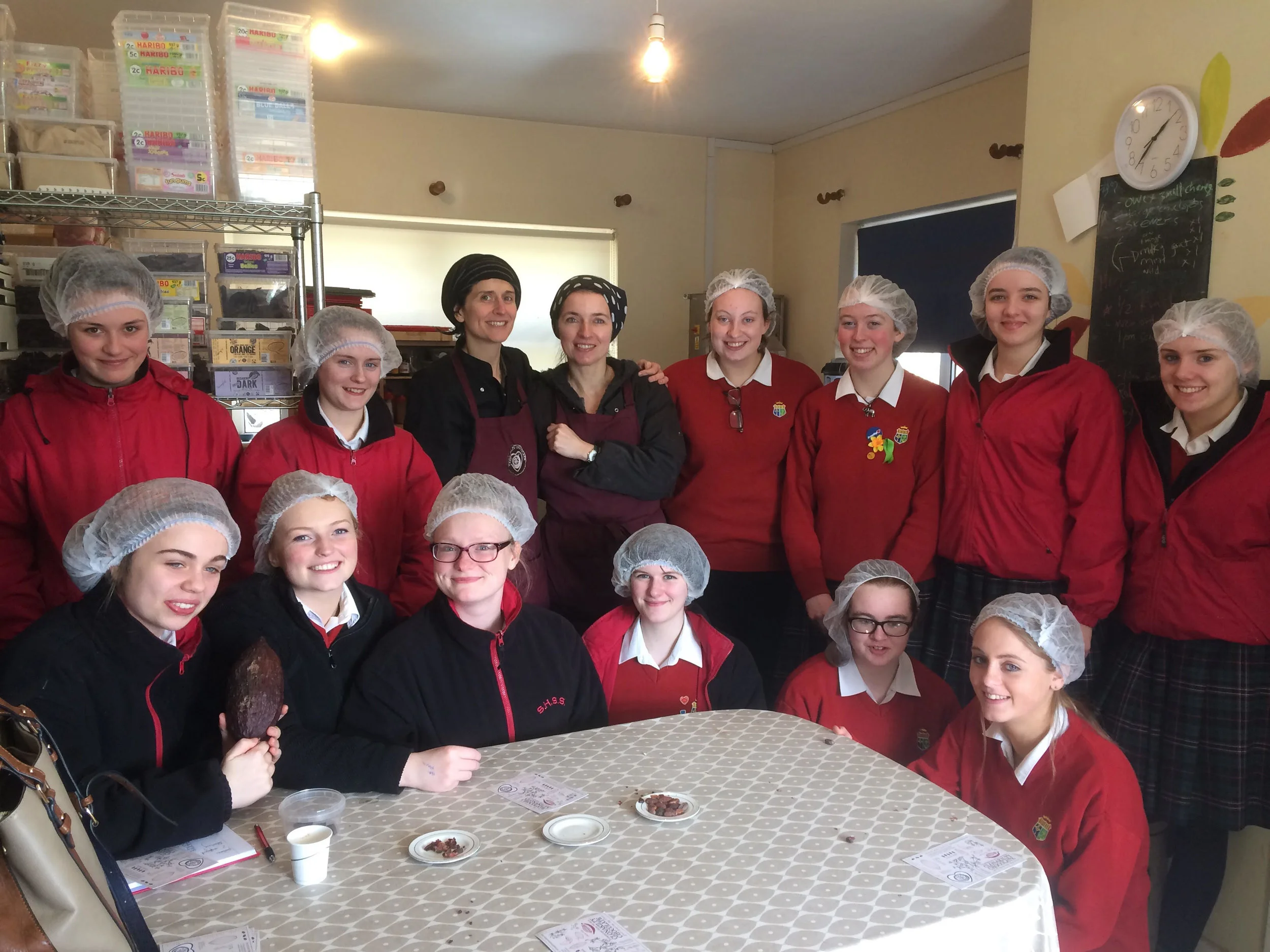 5th Year LCVP Business visit to Clonakilty Chocolates