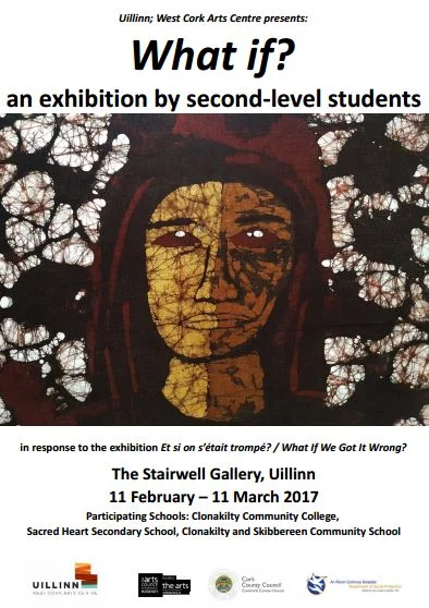 Sacred Heart Art Student exhibit at The Stairwell Gallery, Uillinn, West Cork Arts Centre, Skibbereen.