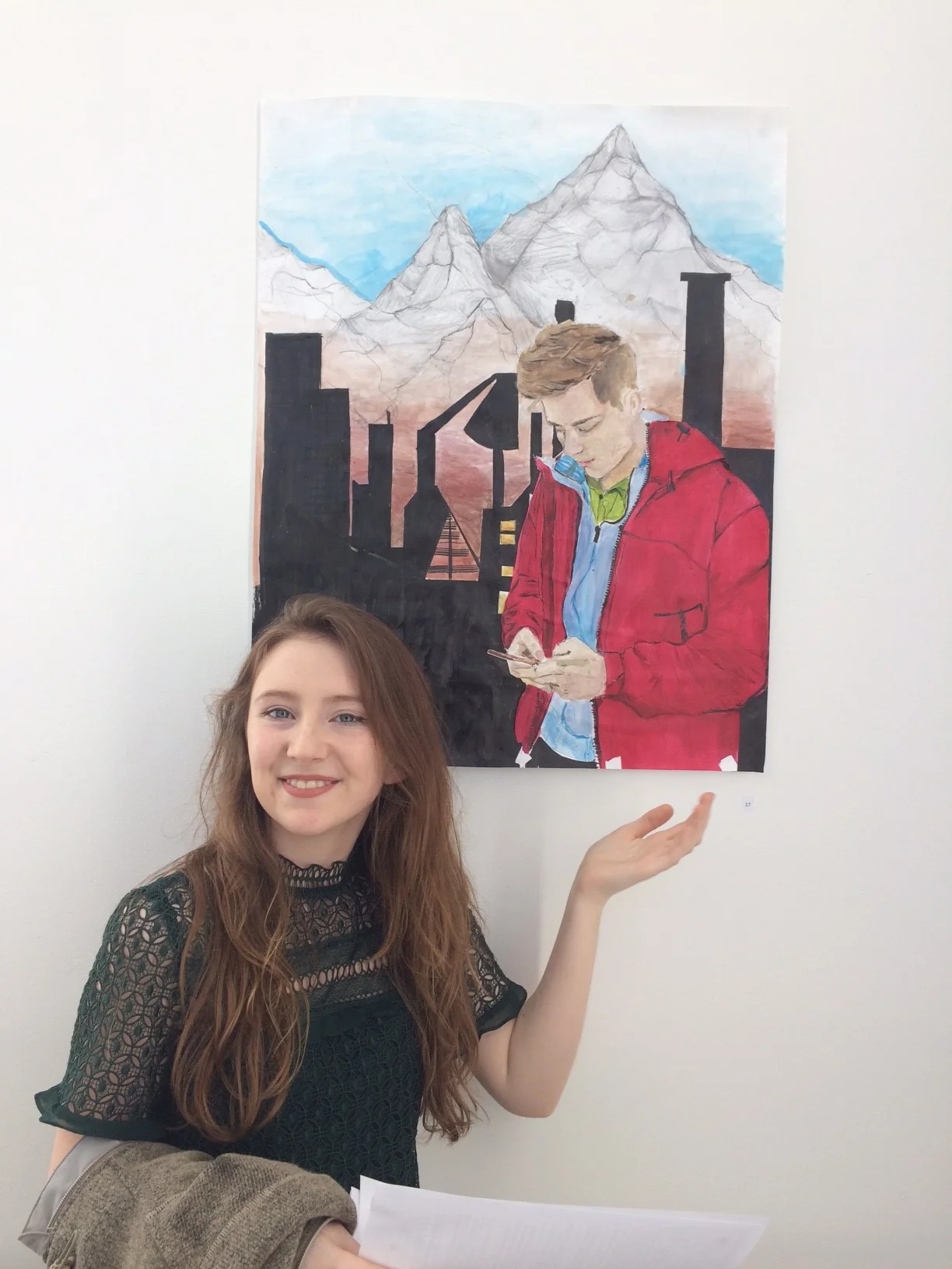 Sacred Heart 5th Year Art Students Exhibit in Skibbereen
