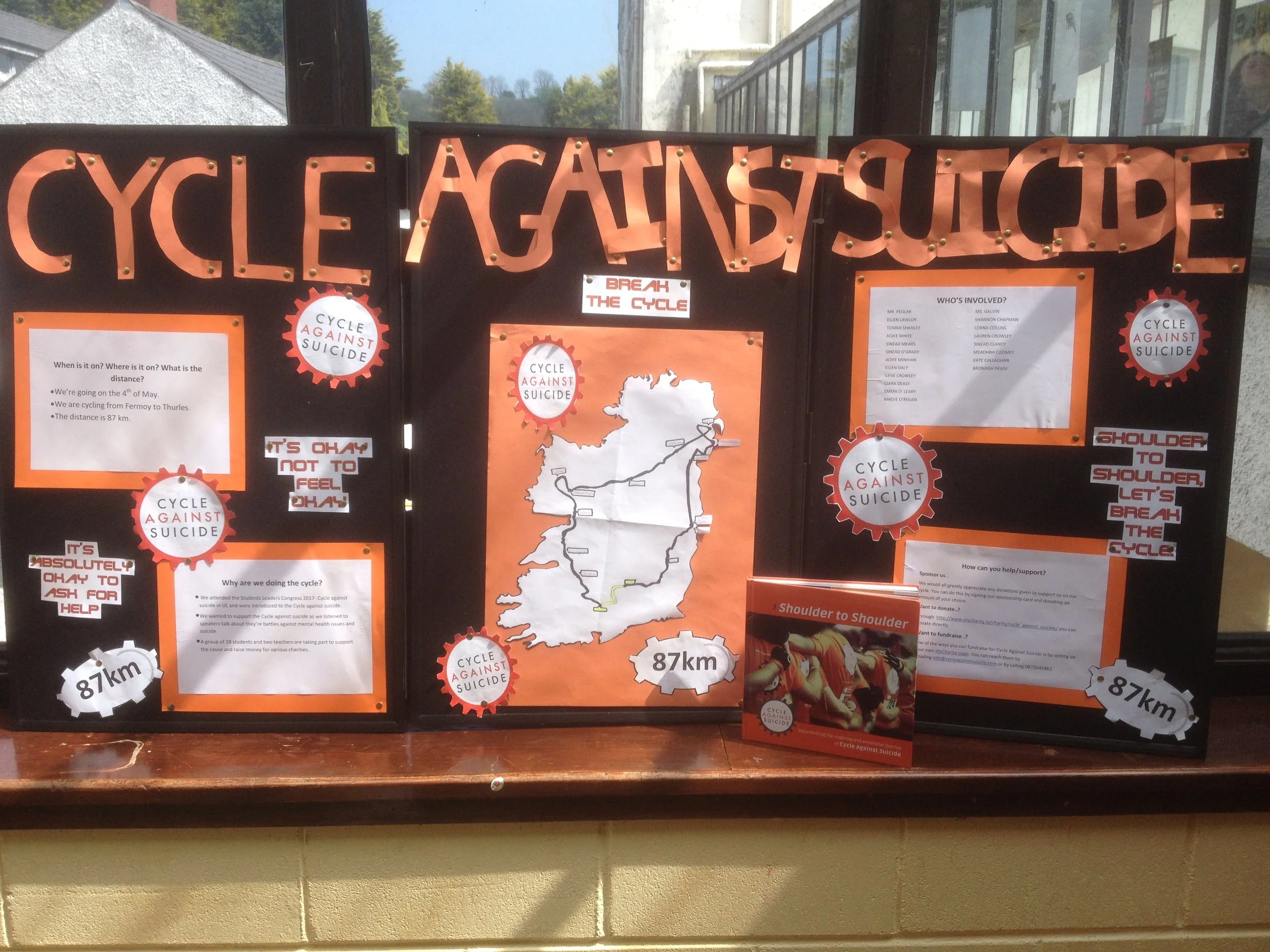 Cycle Against Suicide Event, Thursday 04-05-17