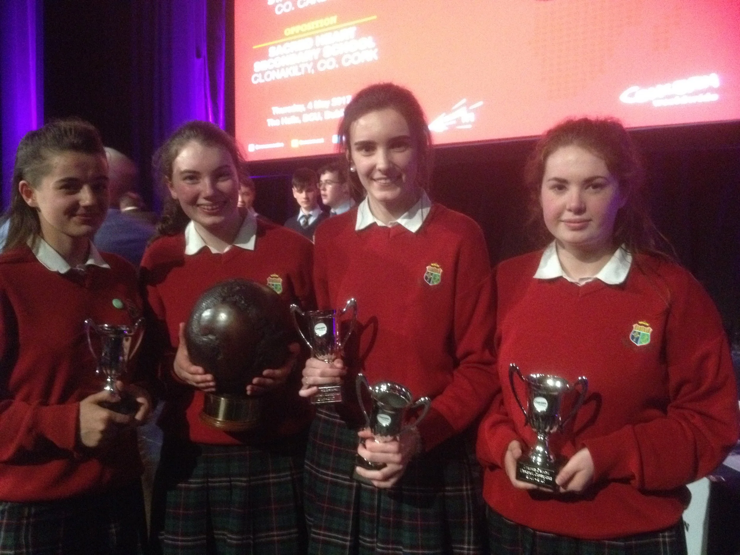 Sacred Heart Debating Team Capture All-Ireland Title