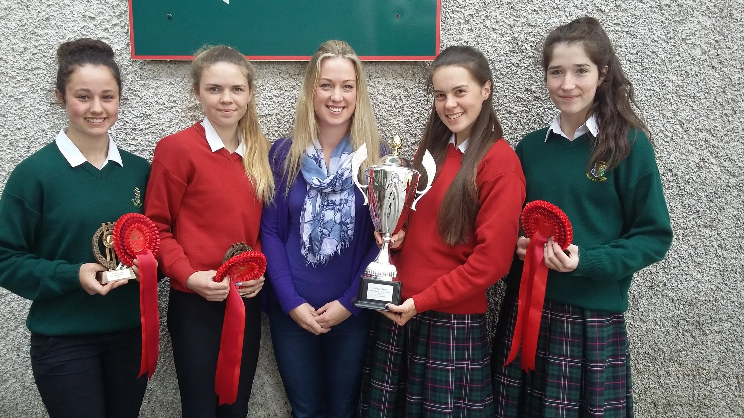 Inter-schools Hunter Trial Champions
