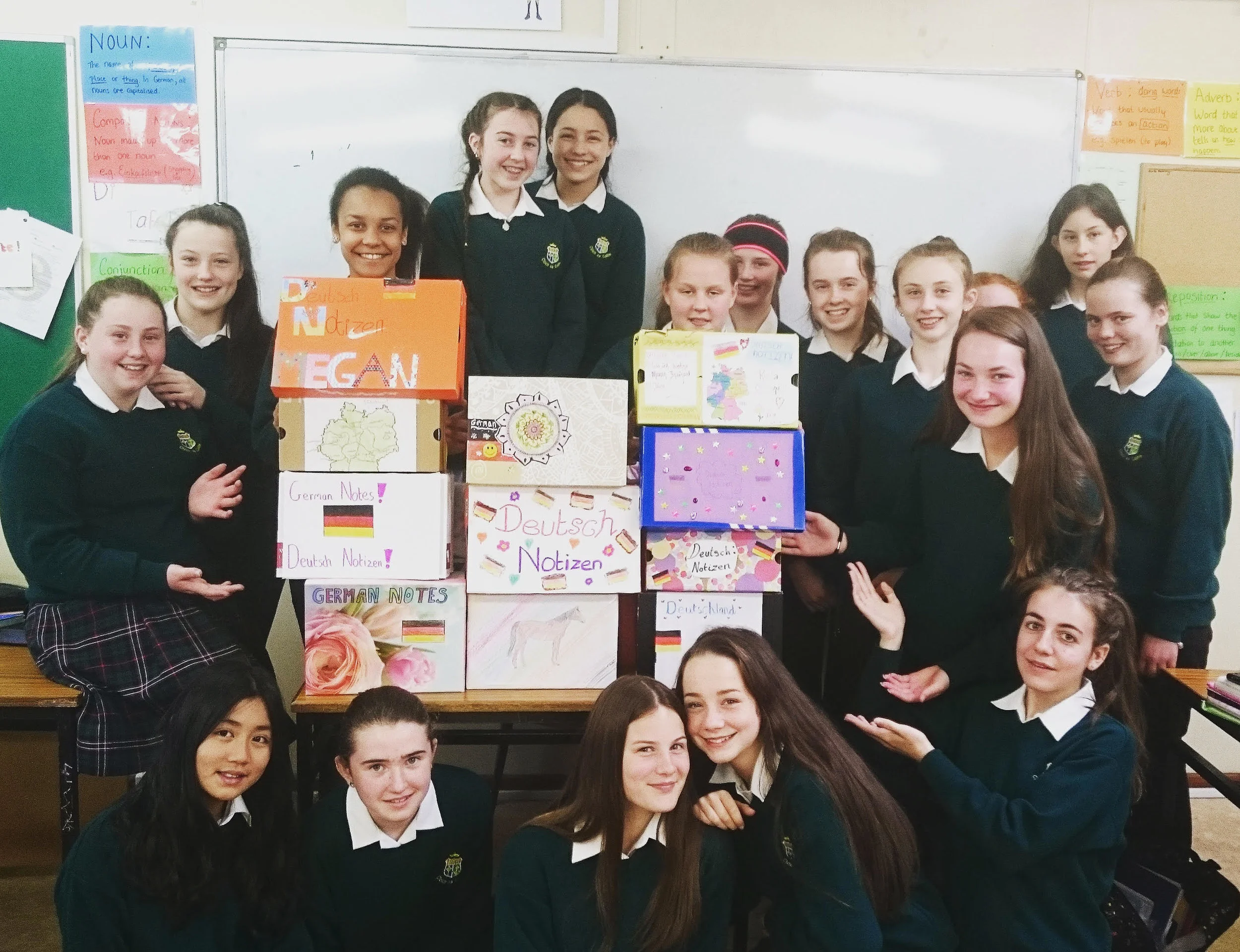 1st Year German Study Boxes