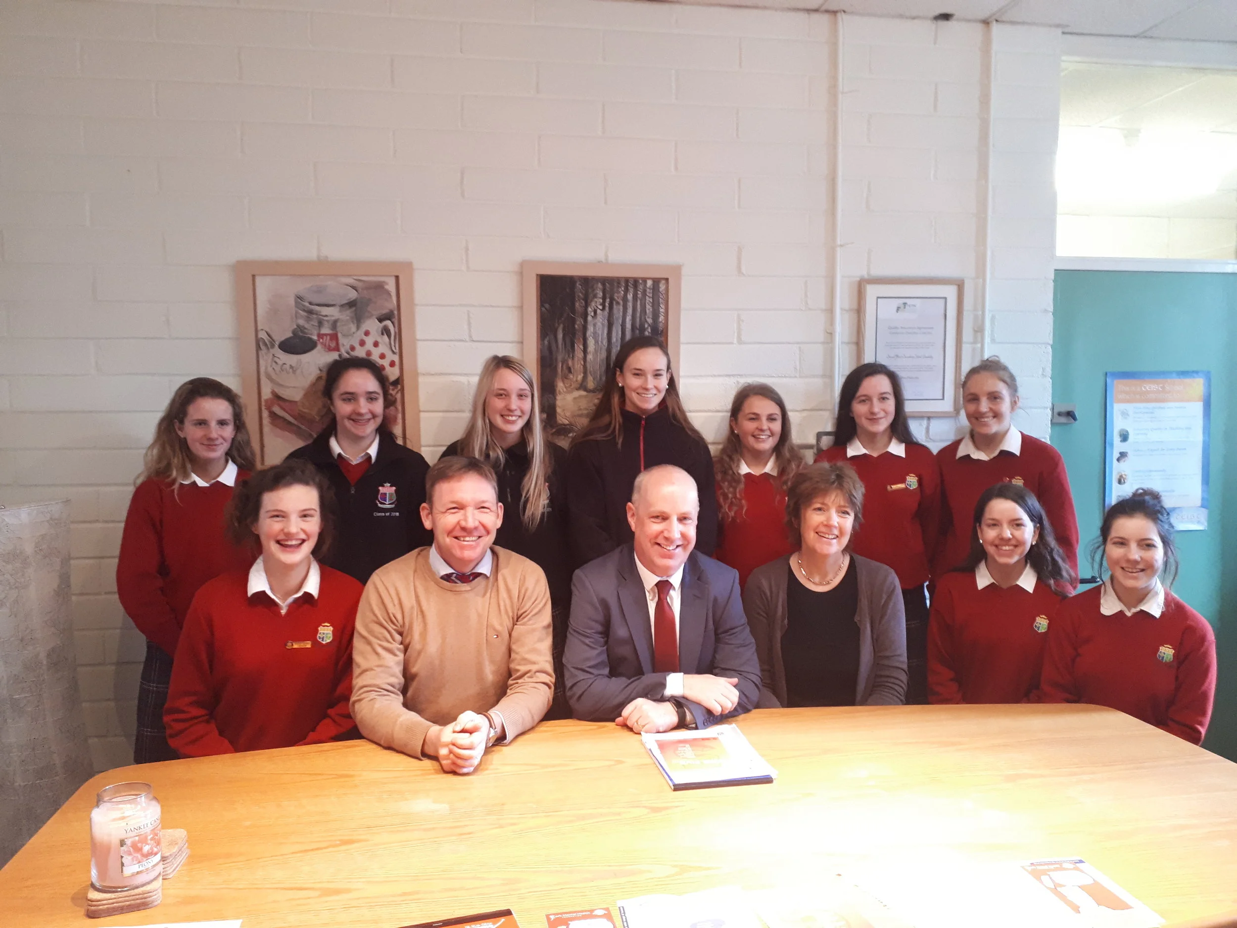 Minister Jim Daly visits SHSS
