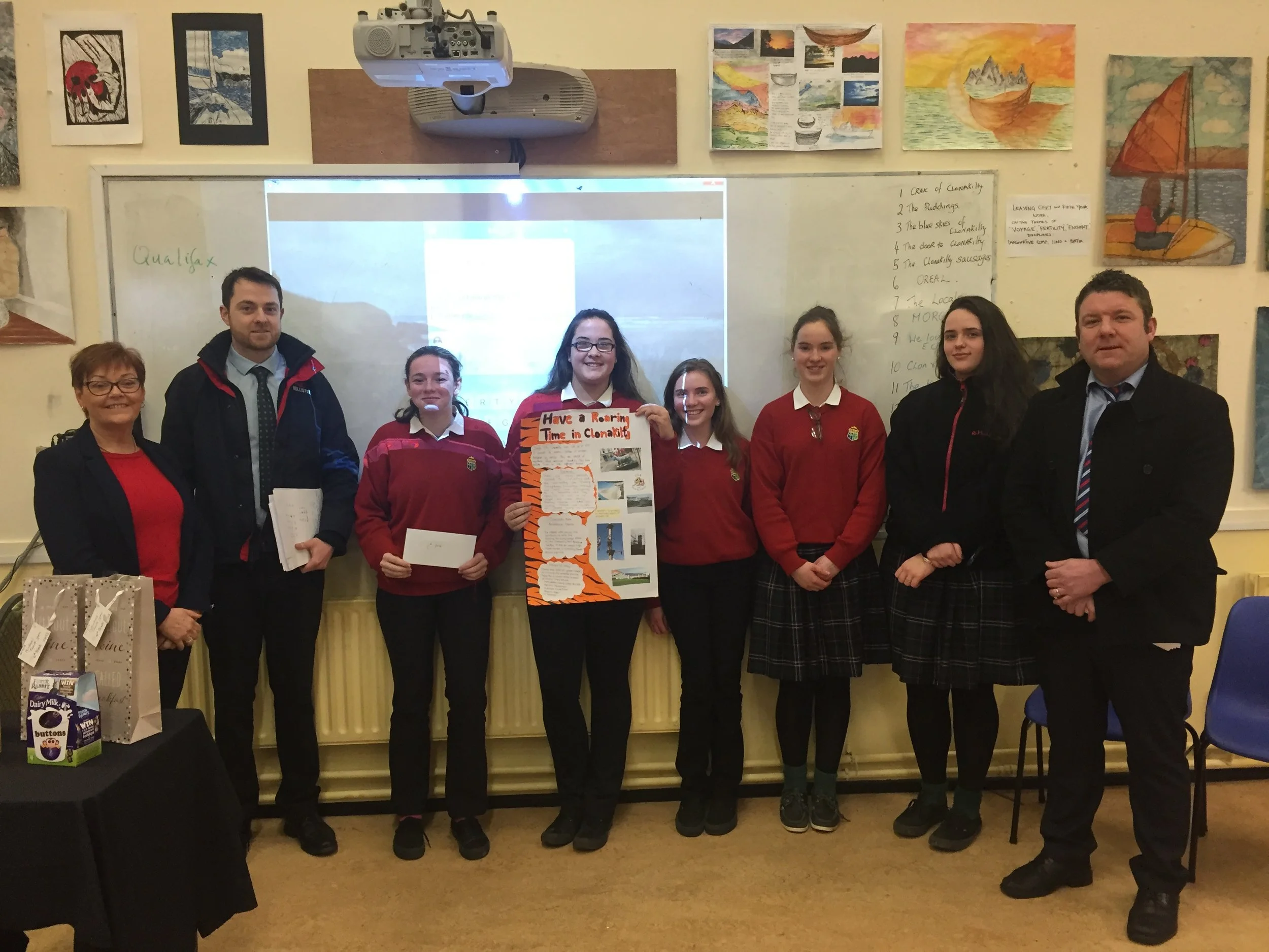 TY Activity week commences with Business Morning!