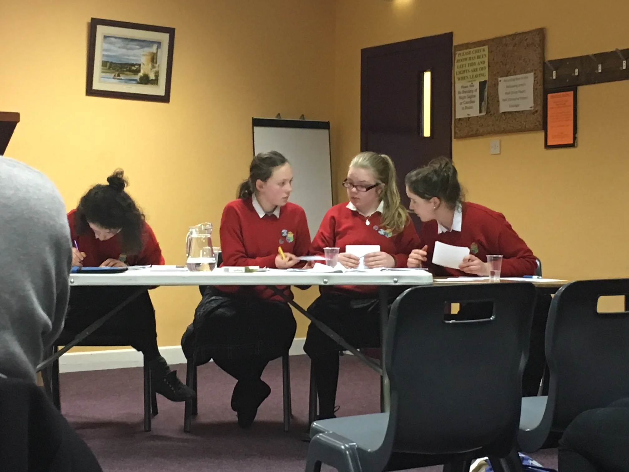 Sacred Heart Girls Through to  Concern Debate Quarter Final