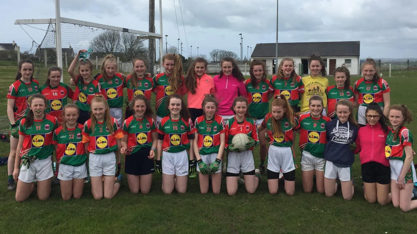 1st Year Football team advance to County Final