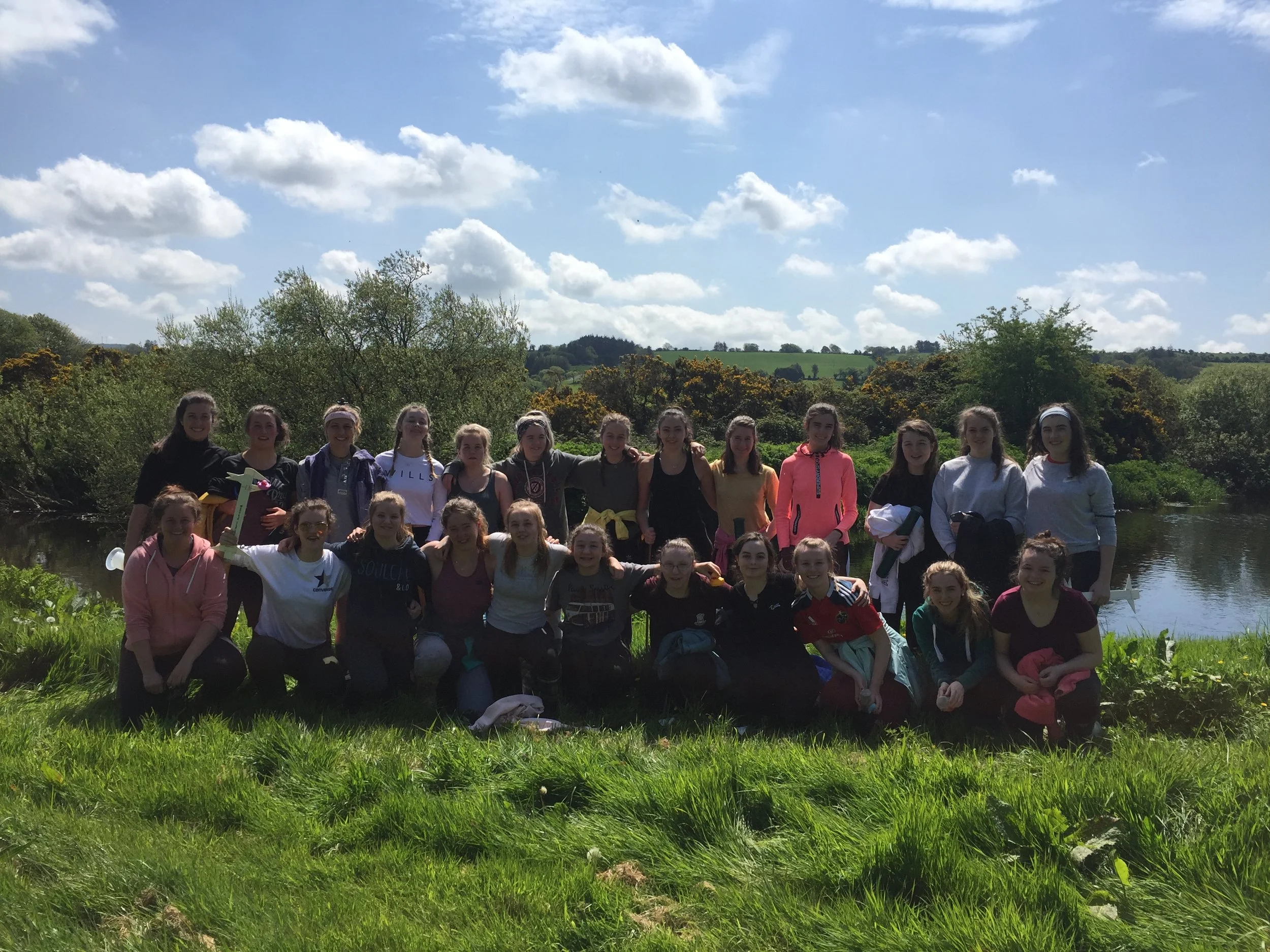 5th Years enjoy their Geography Leaving Cert Field Work