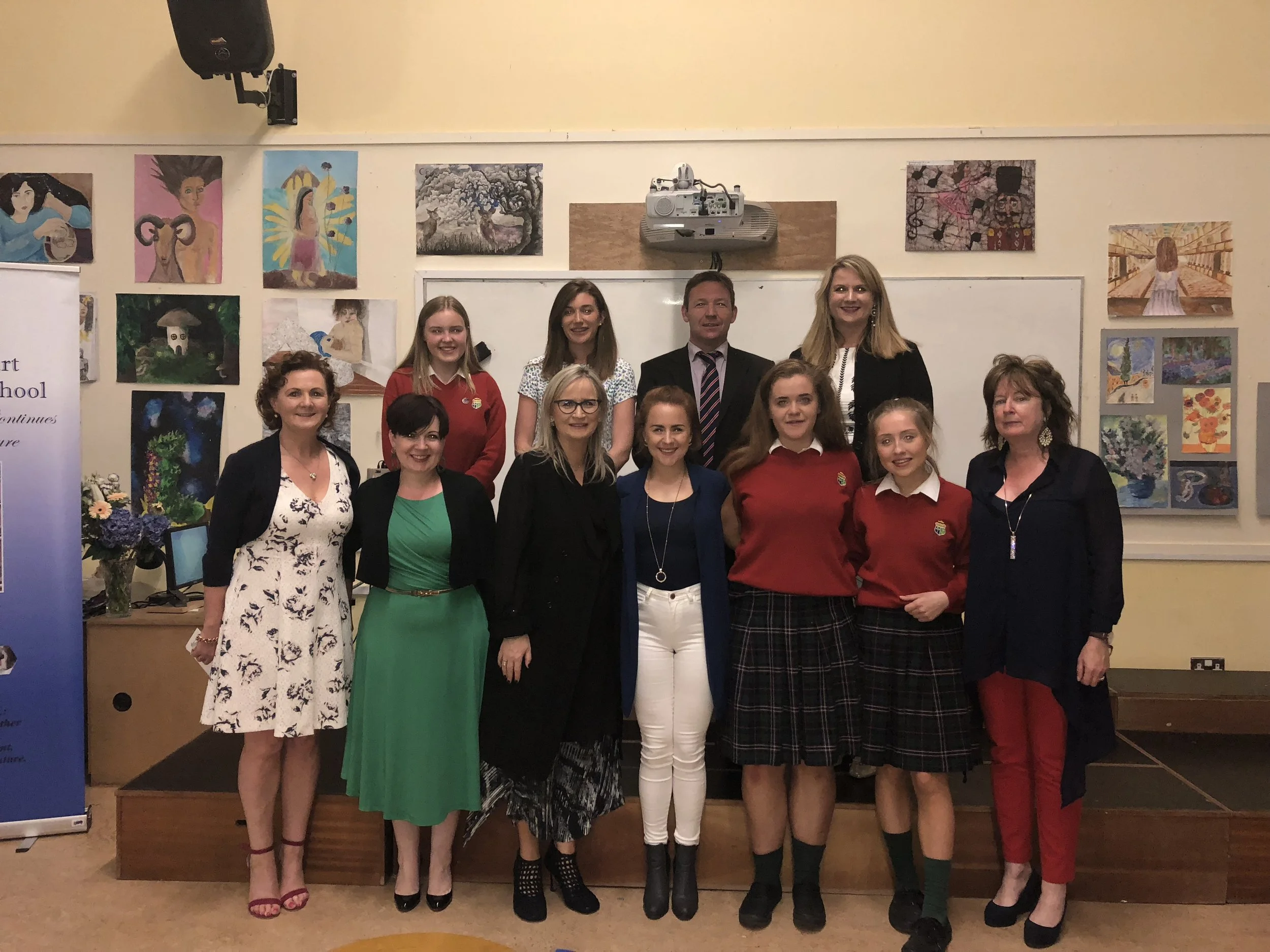 Dee Forbes Guest Speaker at Transition Graduation 