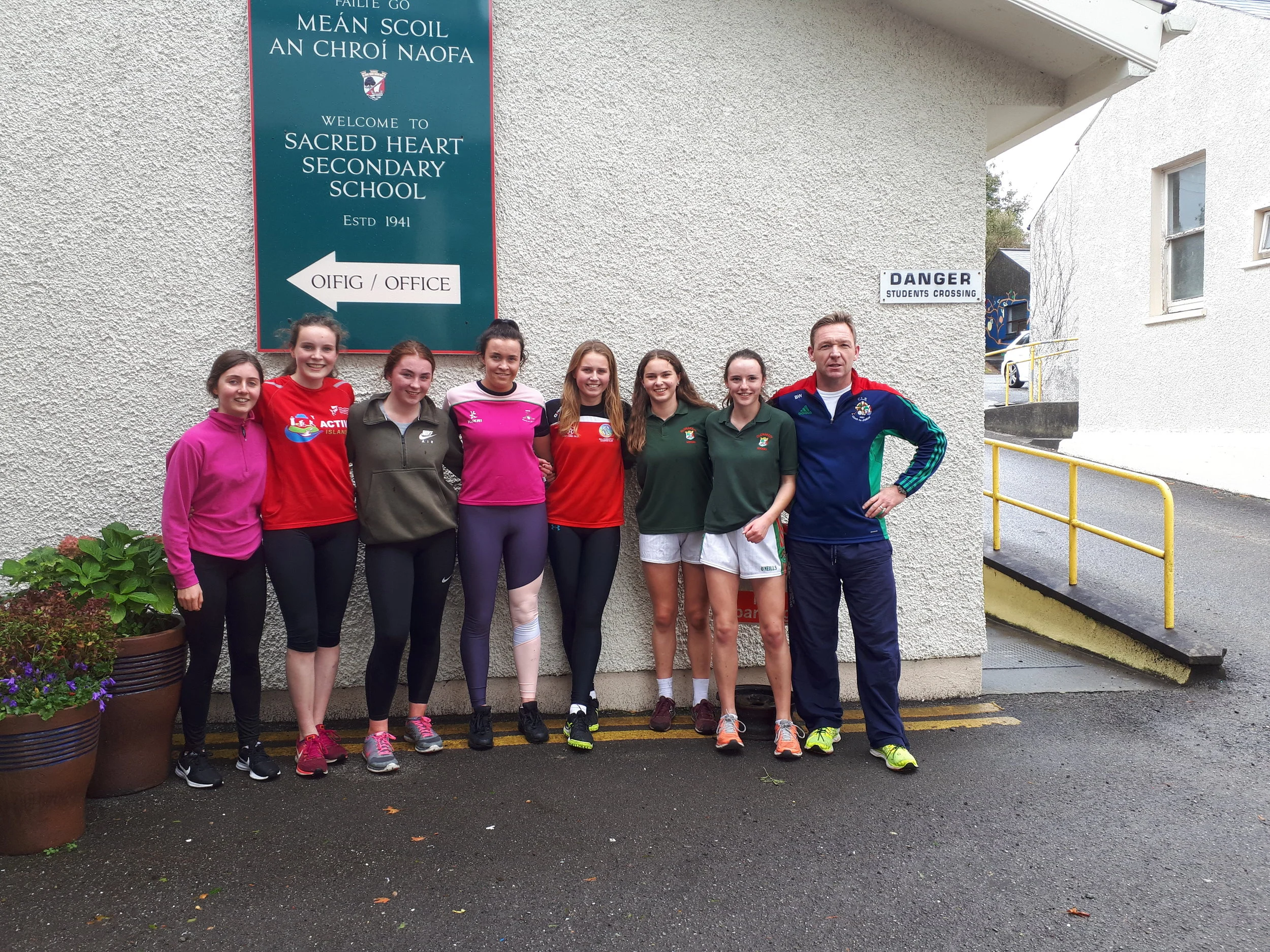 TY students get started for 10km Challenge!