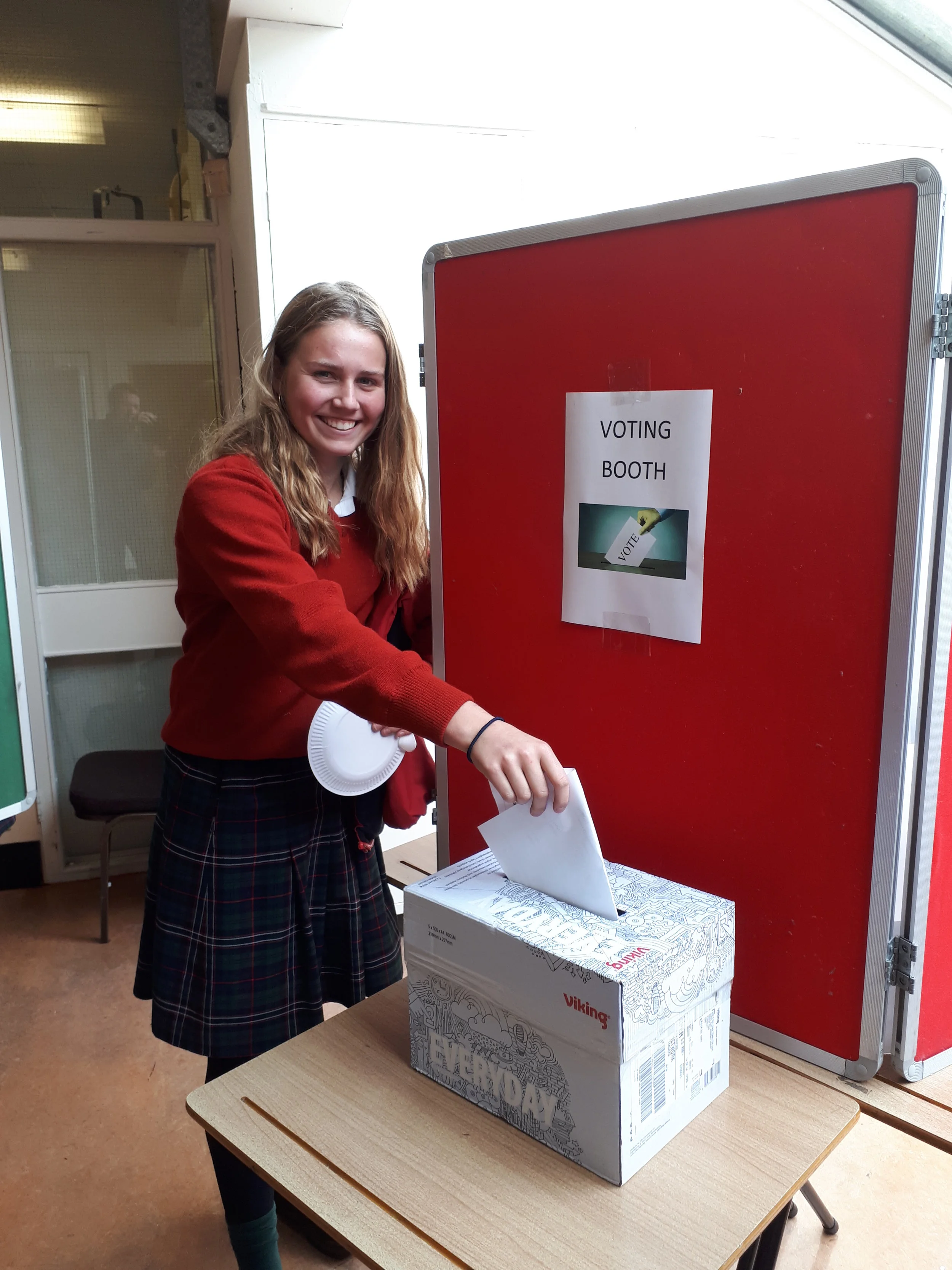 Presidential "Mock" election takes place at Sacred Heart.