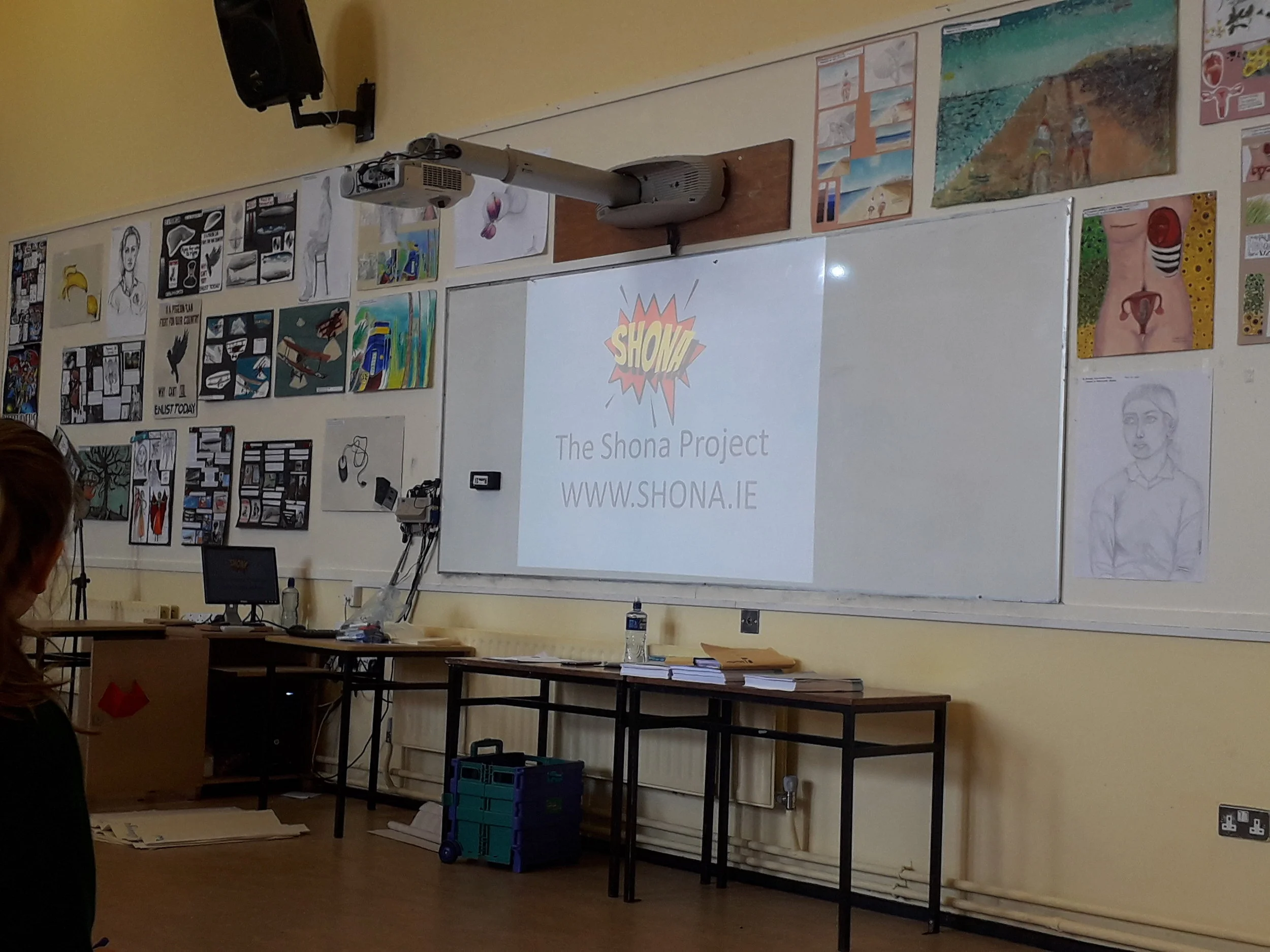 "Shona.ie" workshops for 2nd and 3rd years