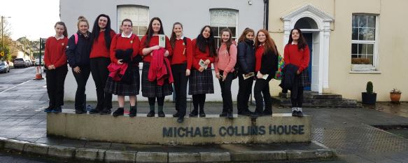 Michael Collins House visit by Applied Leaving Cert Students.