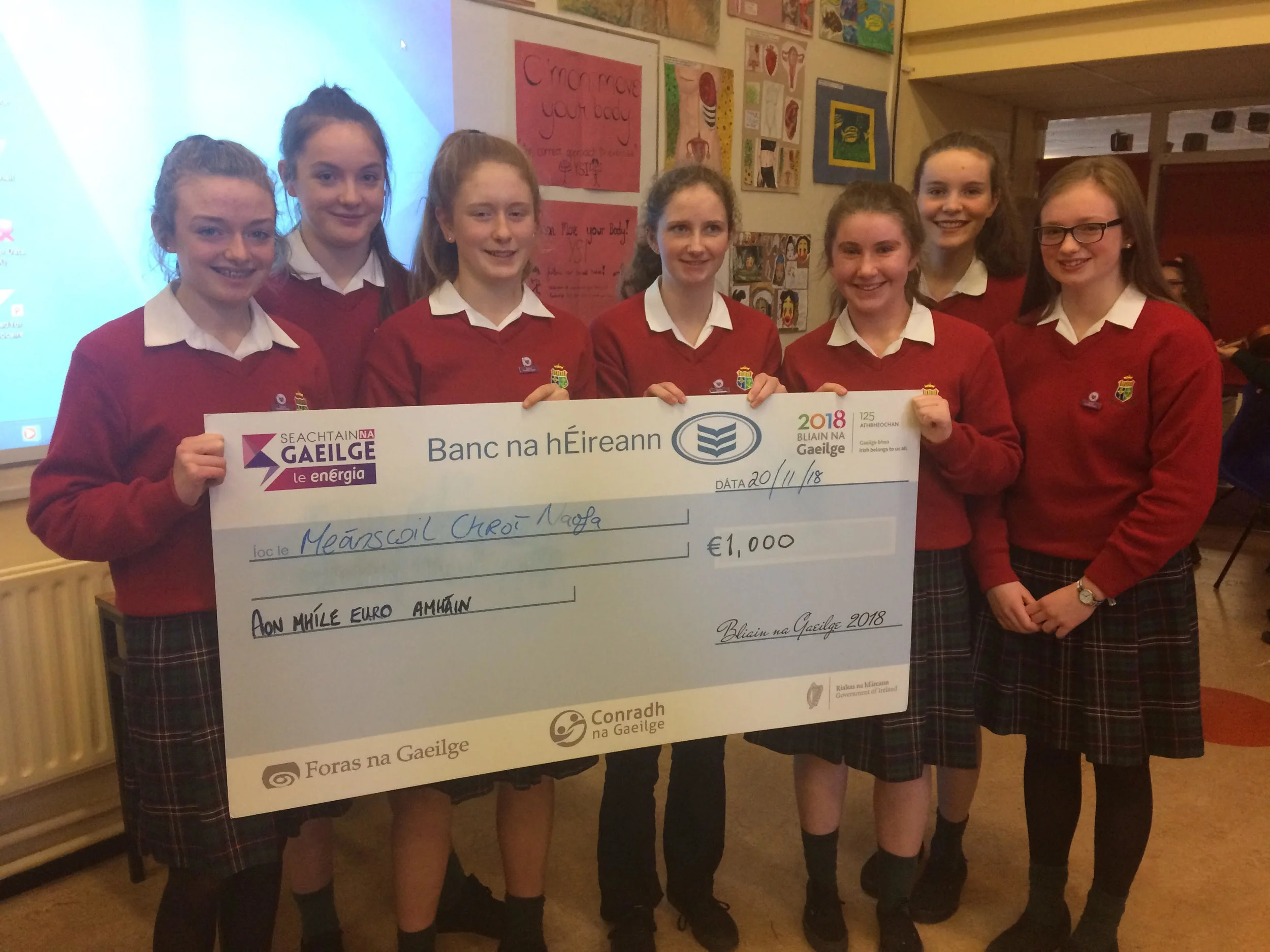 Gaelbhratach video scoops top prize of €1000!