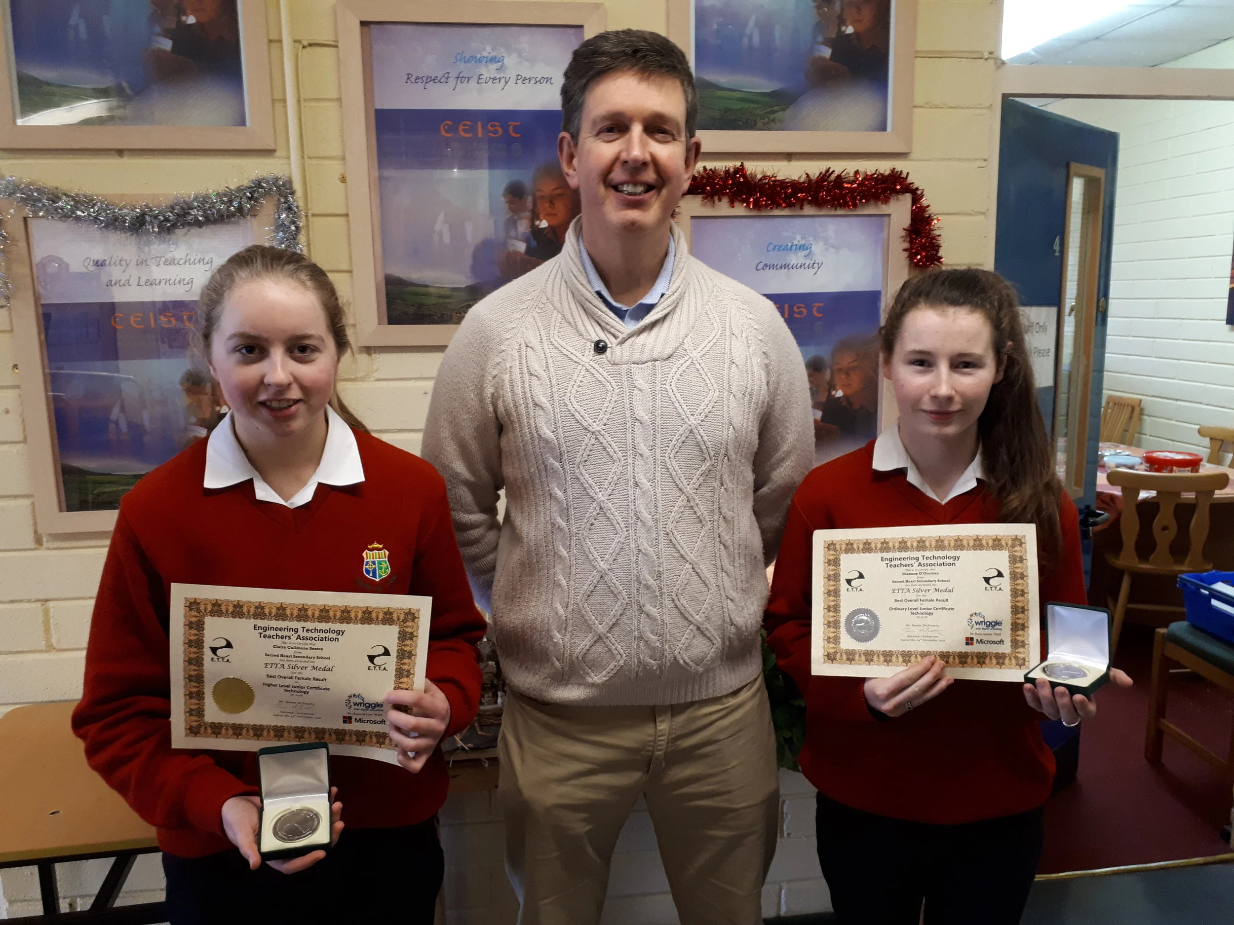 Junior Cycle Students awarded silver medals!