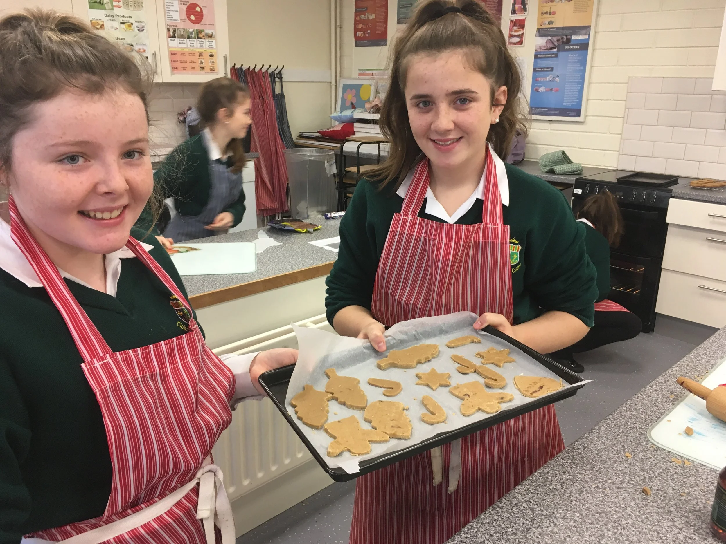 Christmas baking in Sacred Heart
