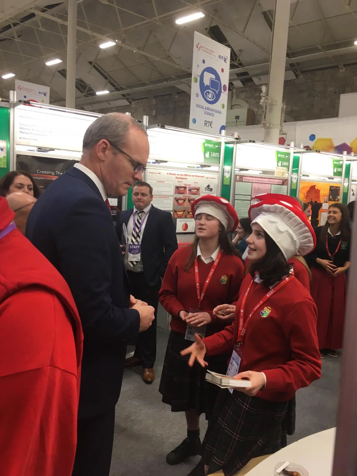 Sacred Heart Secondary School, Young Scientists at the RDS in Dublin