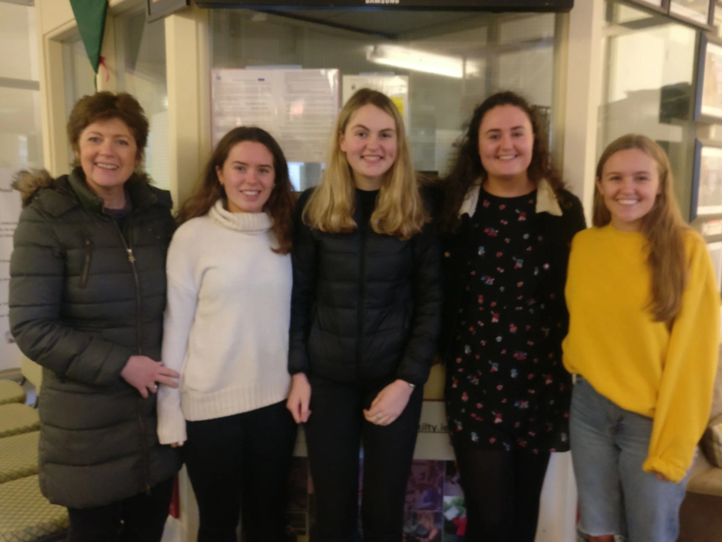 Past Pupils Presentation to 6th Years