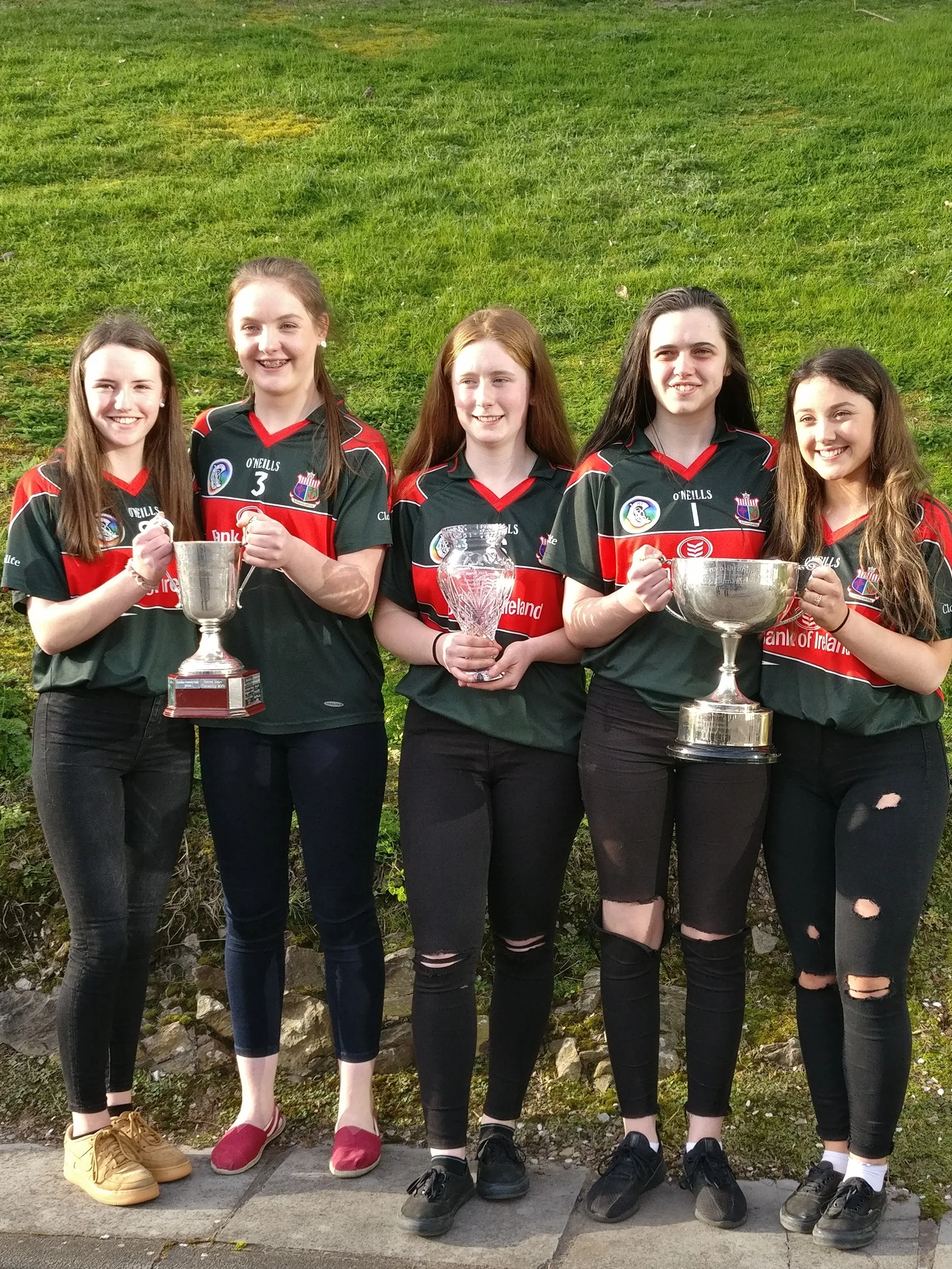 Sacred Heart Girls  Rebel Og Monthly Winners