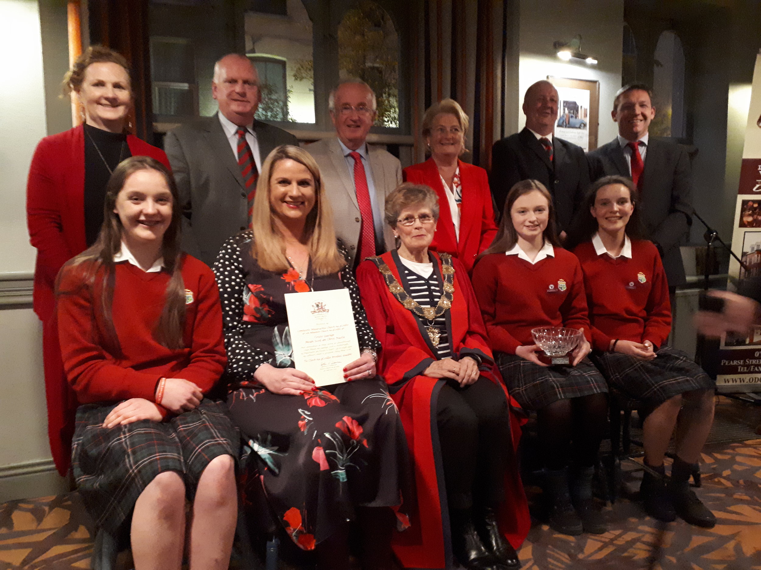 Transition Year Students receive Clonakilty Mayoral Accolade!