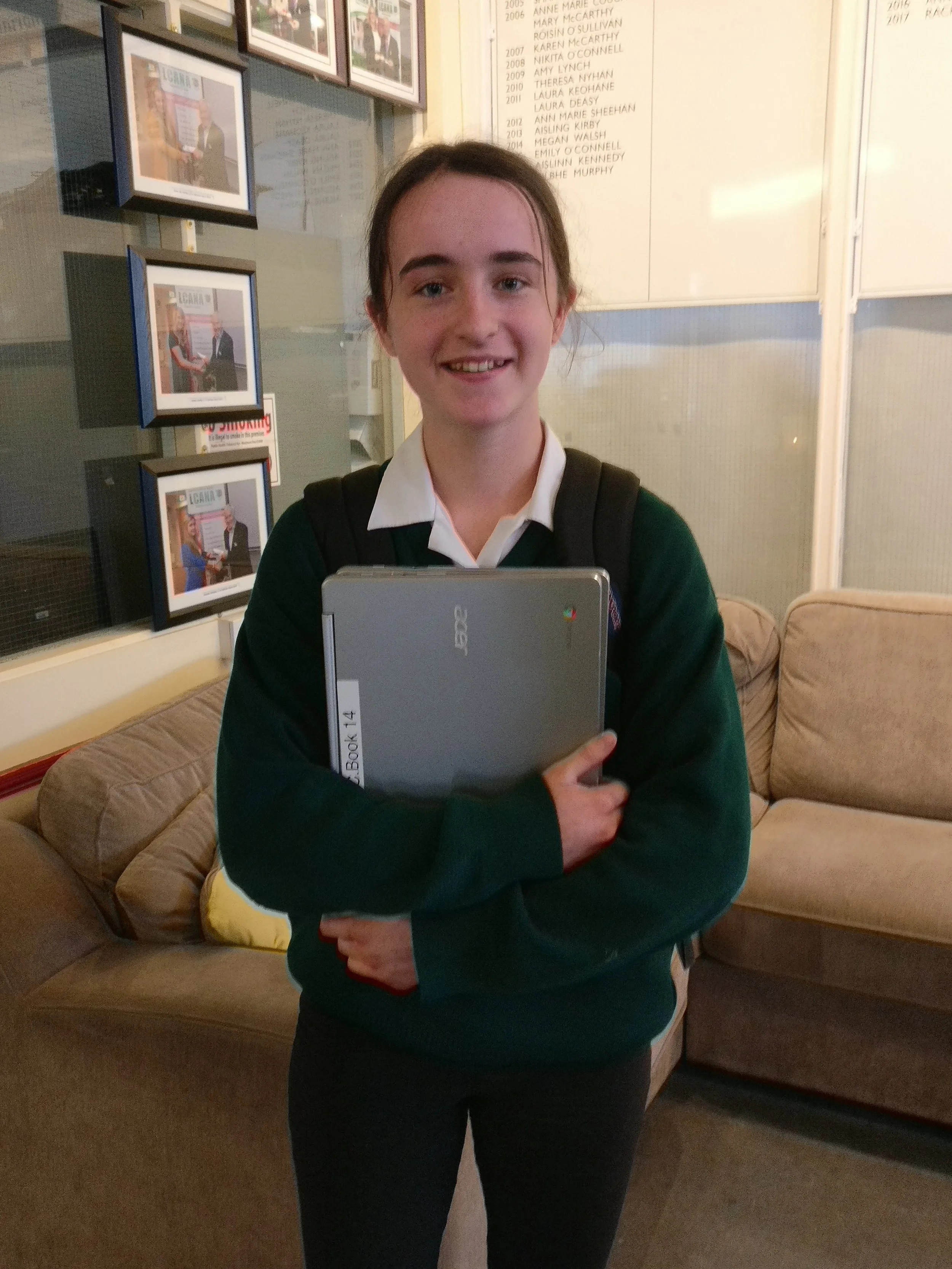 Sacred Heart Student Receives Bandon &nbsp;Opinion Youth &nbsp;Award