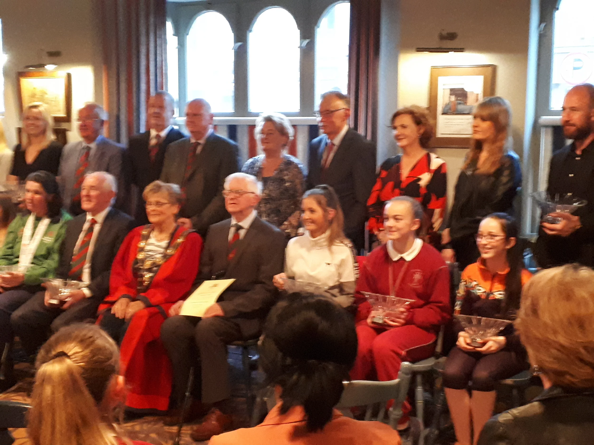 Clonakilty Mayoral Council honors Junior Camogie Team