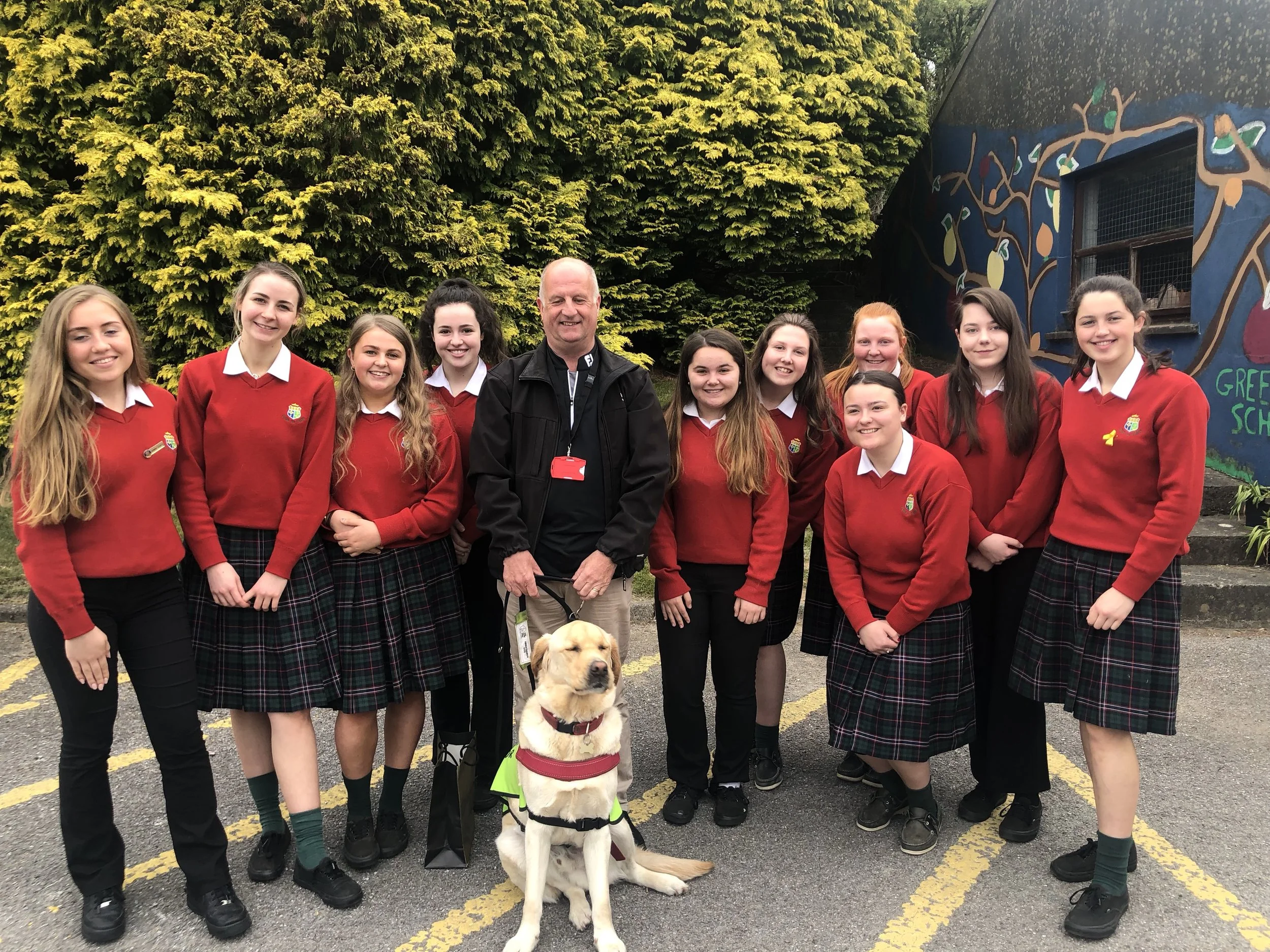 5th Year LCVP class receive Guide Dogs presentation