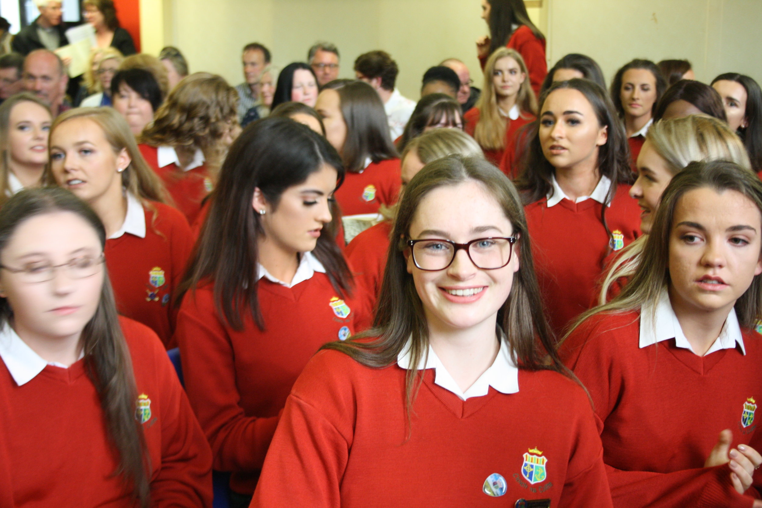 Leaving Certificate Graduation in Sacred Heart 