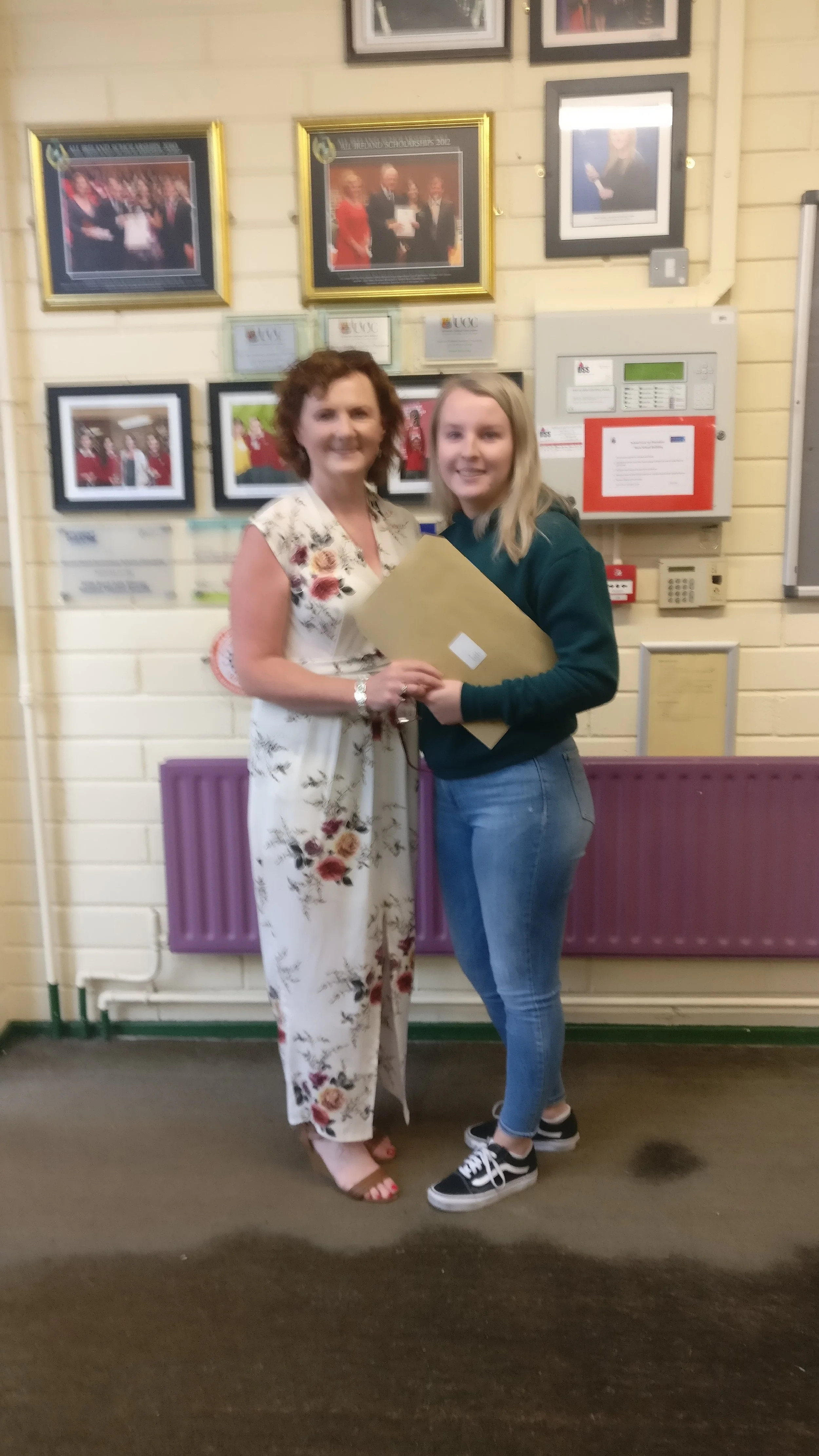 Leaving Certificate Results Day in Sacred Heart