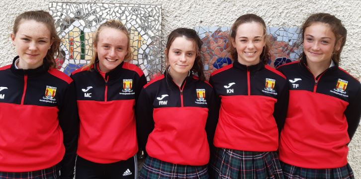 Sacred Heart students on triumphant Cork camogie teams