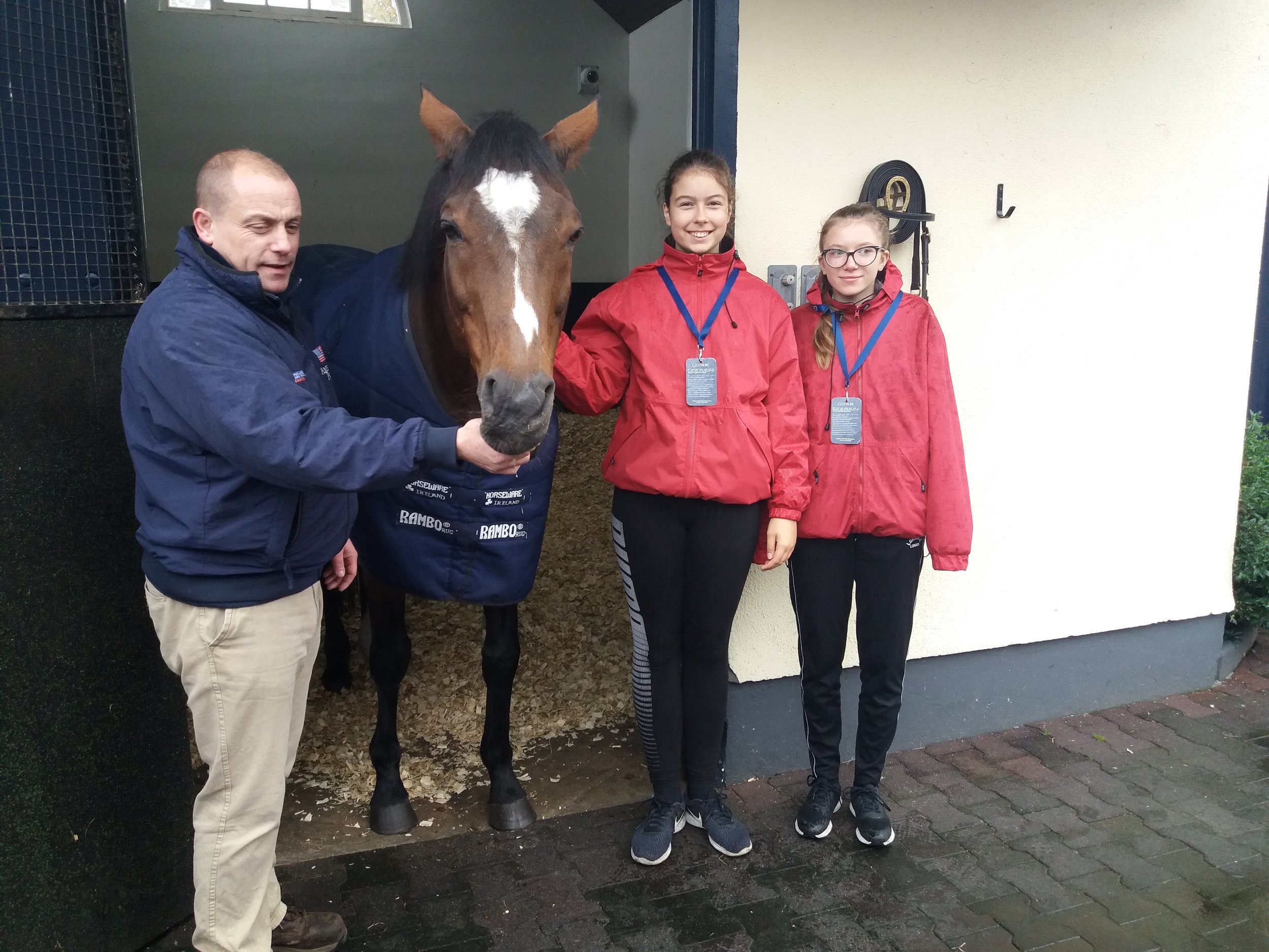 Equestrian club jump at the chance of a lifetime to visit the famous Coolmore Stud!