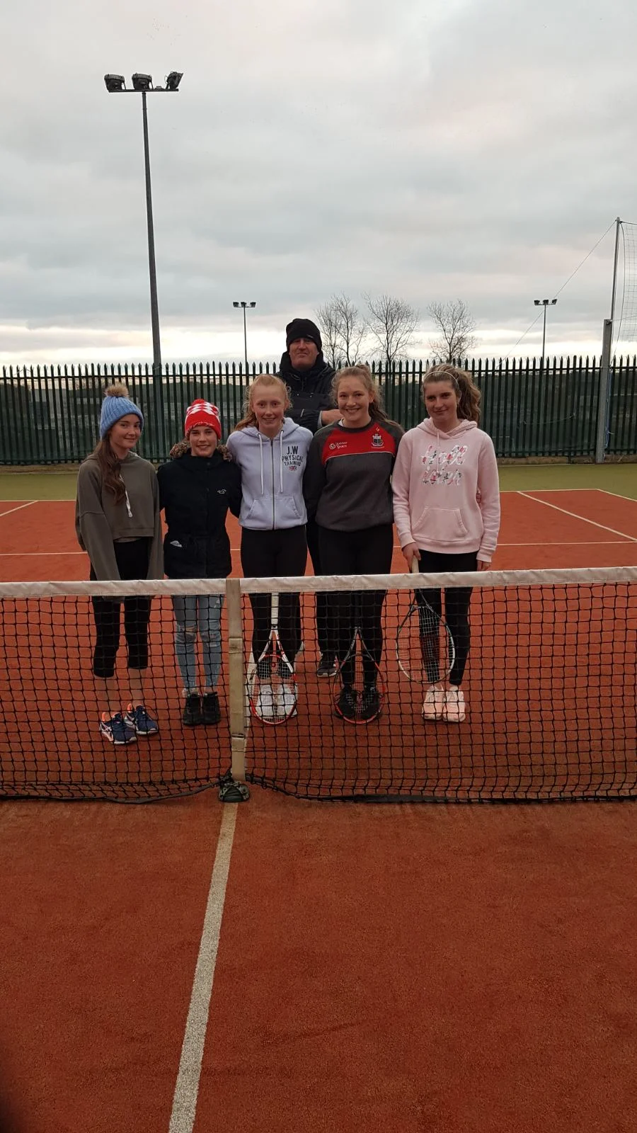 Sacred Heart's Tennis team advance