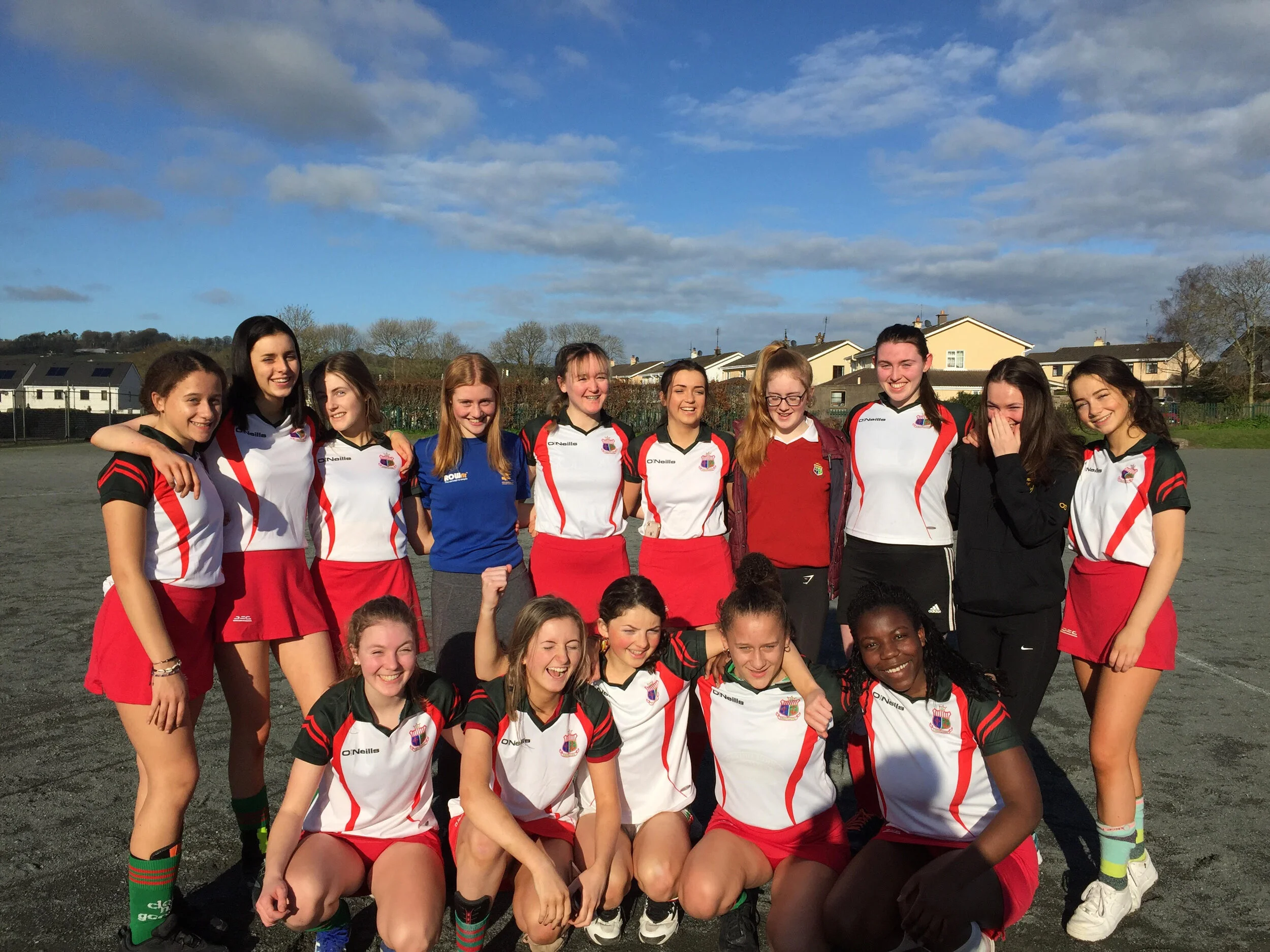 Senior C Hockey team in action.