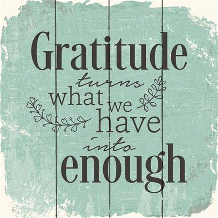 Gratitude